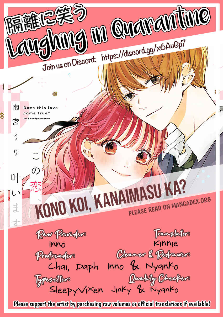 Page 36 Chapter 3 Kono Koi, Kanaimasuka?