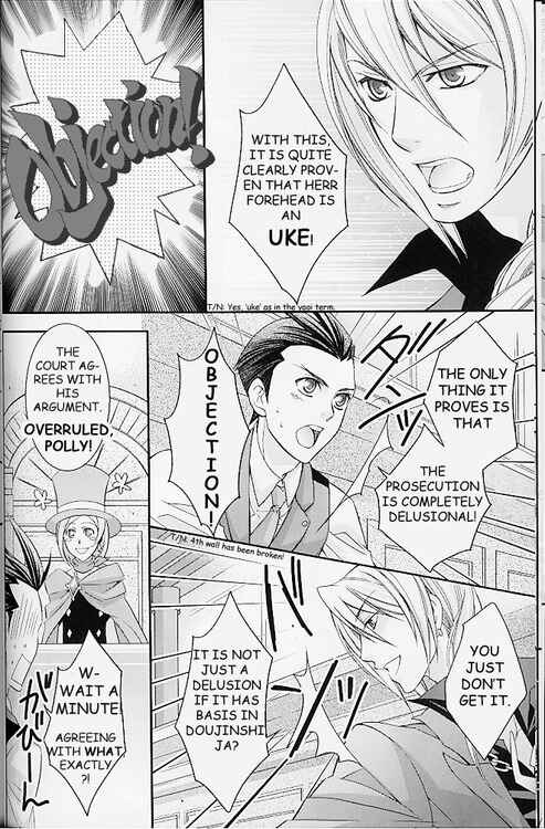 Page 14 Chapter Unknown_fa81 Ace Attorney - Snake Finger! (Doujinshi)
