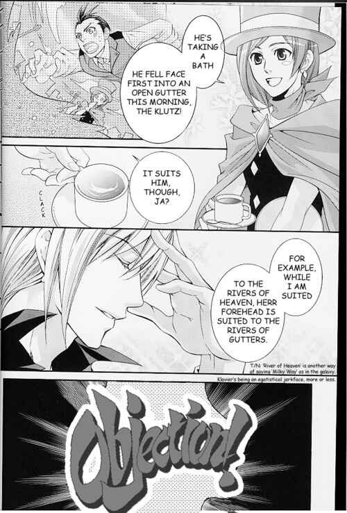 Page 6 Chapter Unknown_fa81 Ace Attorney - Snake Finger! (Doujinshi)