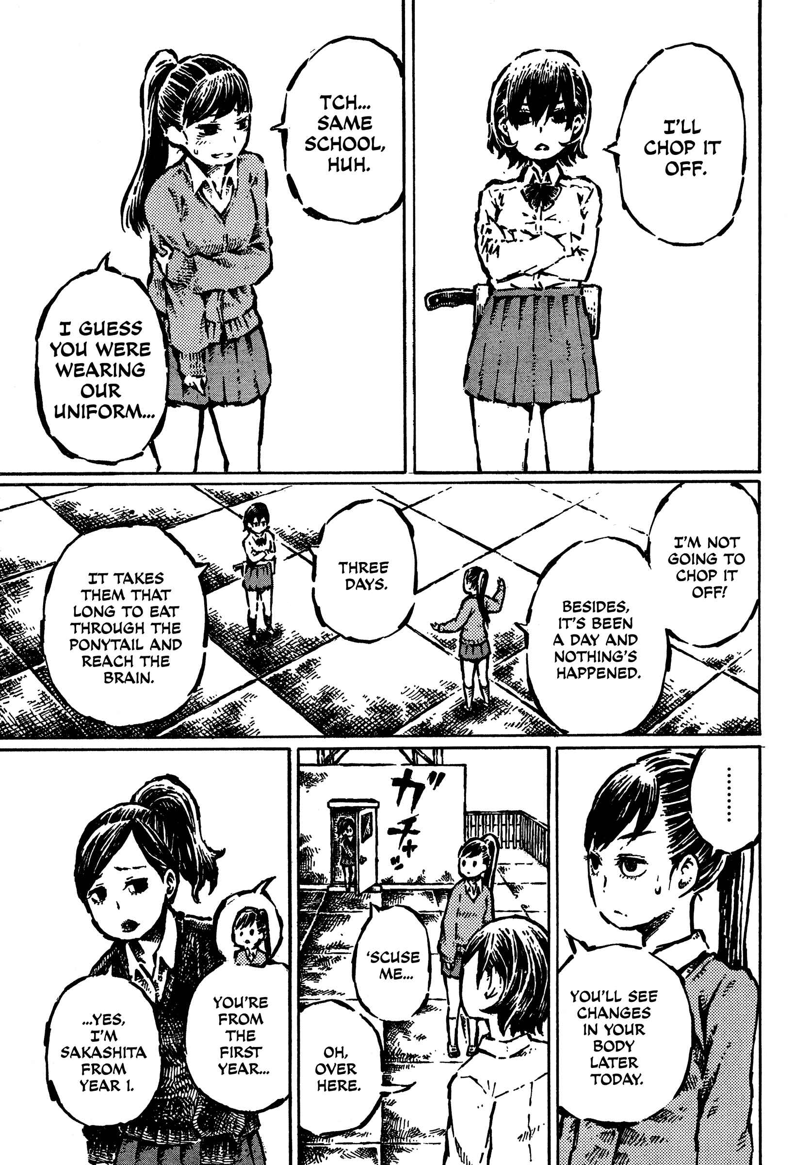 Page 11 Chapter Unknown_d467 Zansatsu! Ponytail