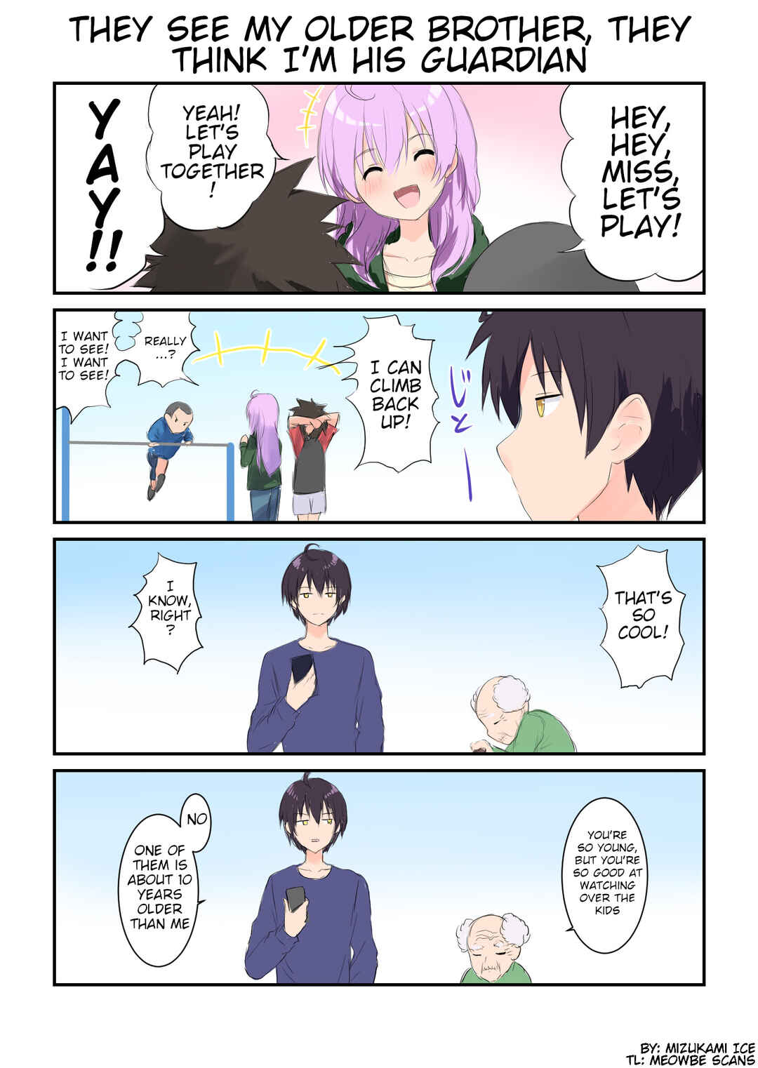 Page 1 Chapter 4 A Story About How No Matter How I Look at My Older Brother, He Looks Like a Younger Sister