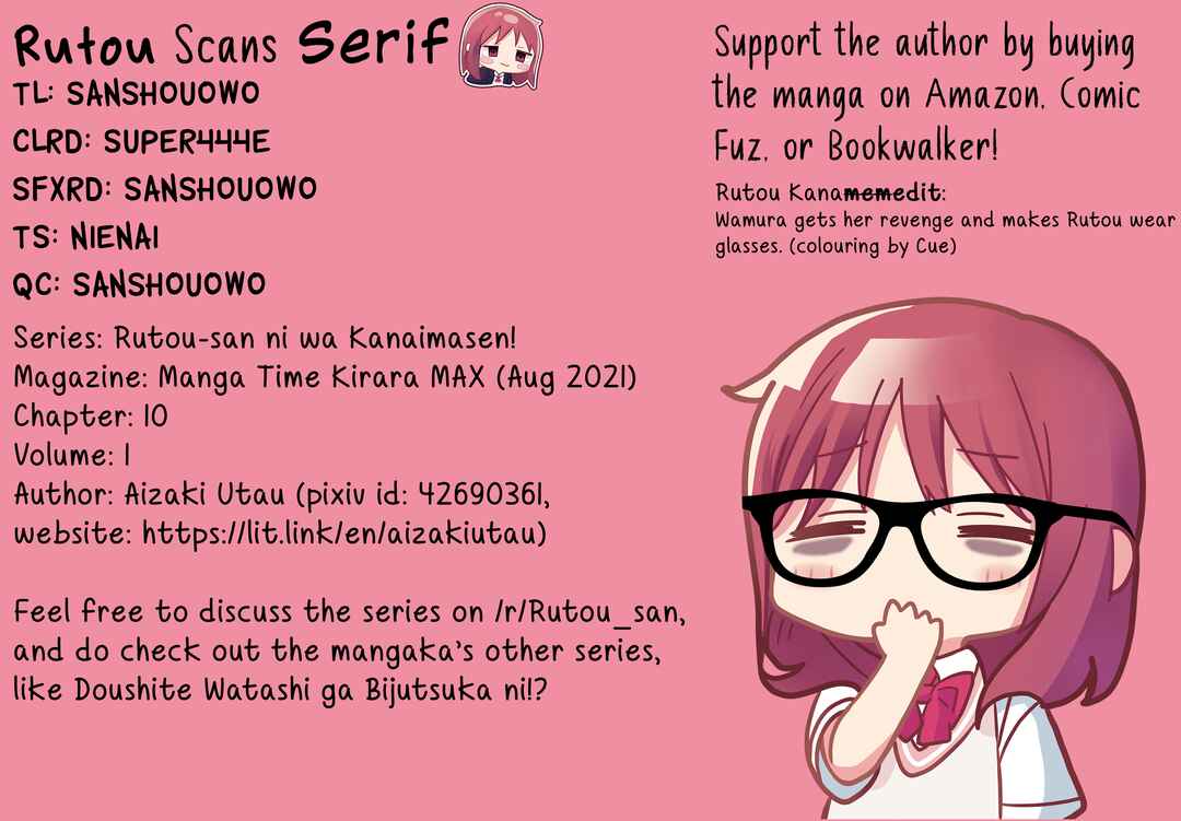 Page 12 Chapter 10 Rutou-san ni wa Kanaimasen!