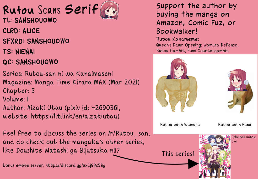 Page 10 Chapter 5 Rutou-san ni wa Kanaimasen!