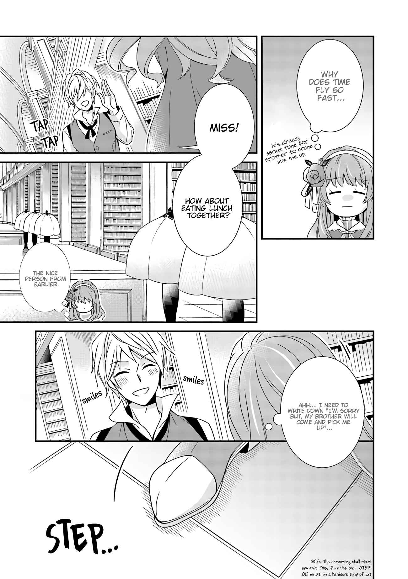 Page 2 Chapter 1.3 Konyaku Kaihi no Tame, Koe wo Dasanai to Kimemashita!!