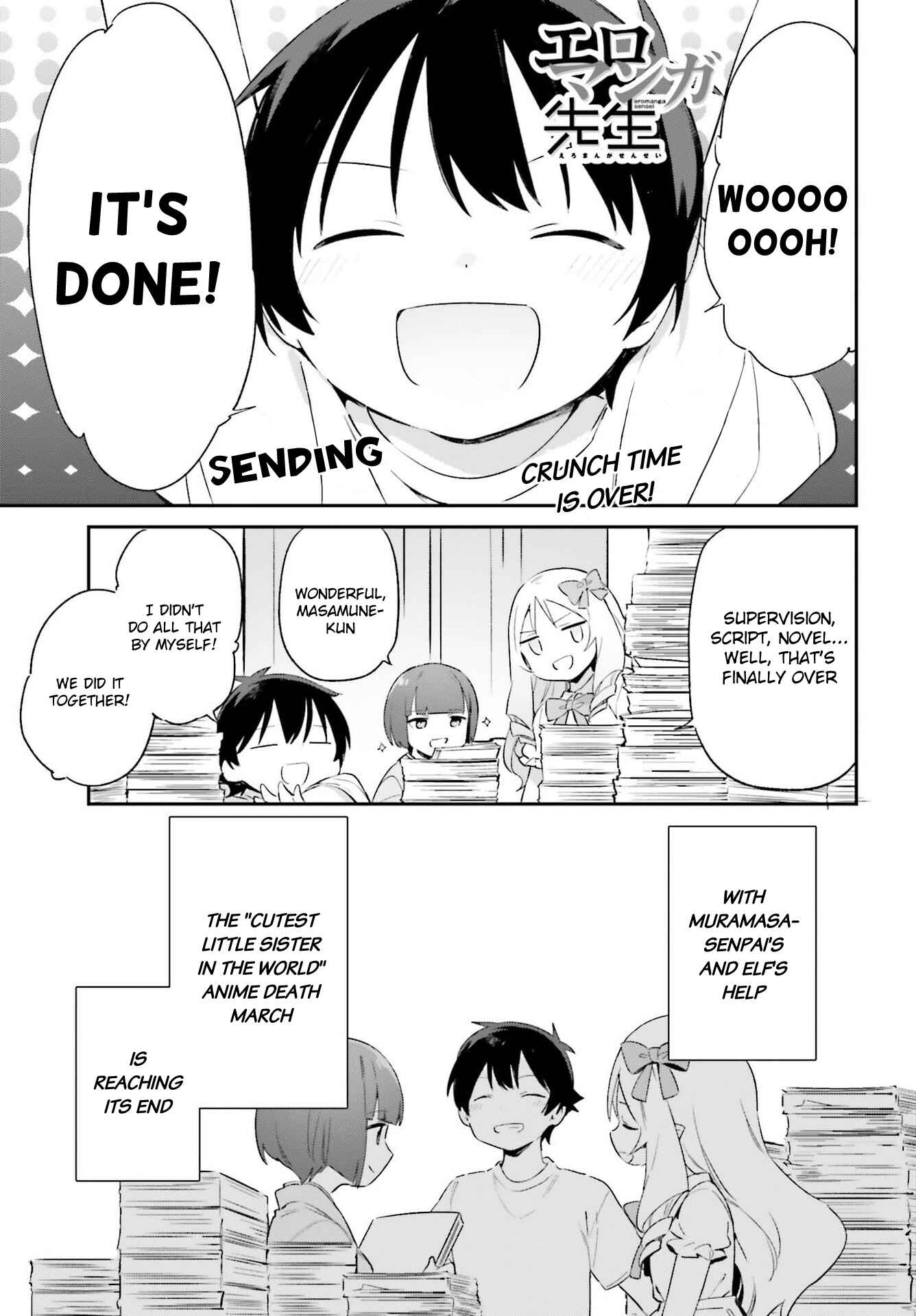 Page 1 Chapter 77 Eromanga Sensei