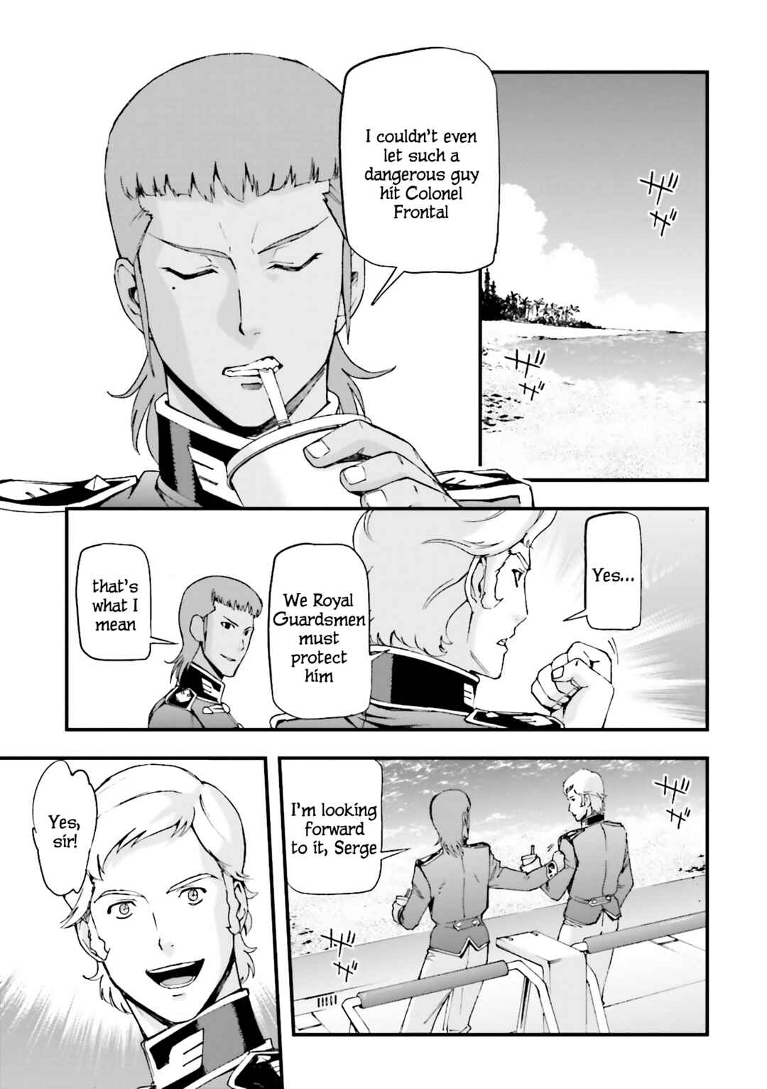 Page 37 Chapter 8 Mobile Suit Gundam U.C.0096 - Last Sun