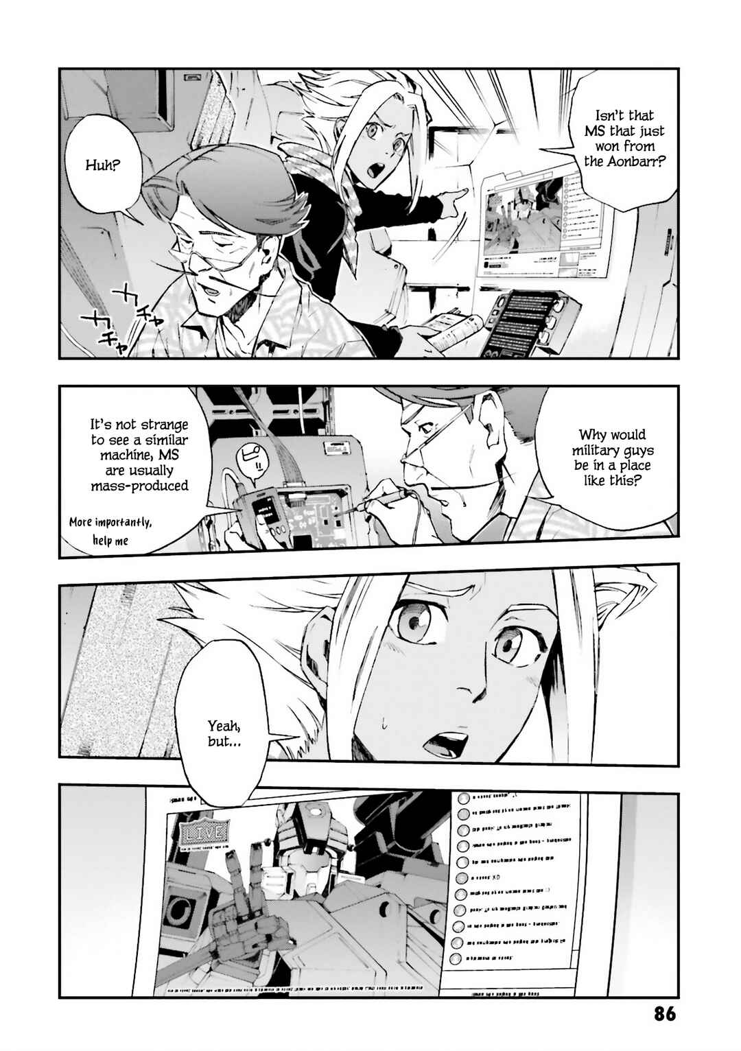 Page 26 Chapter 22 Mobile Suit Gundam U.C.0096 - Last Sun