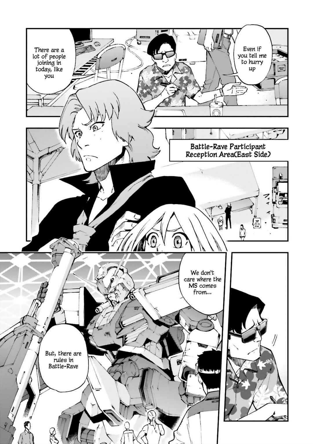 Page 5 Chapter 22 Mobile Suit Gundam U.C.0096 - Last Sun