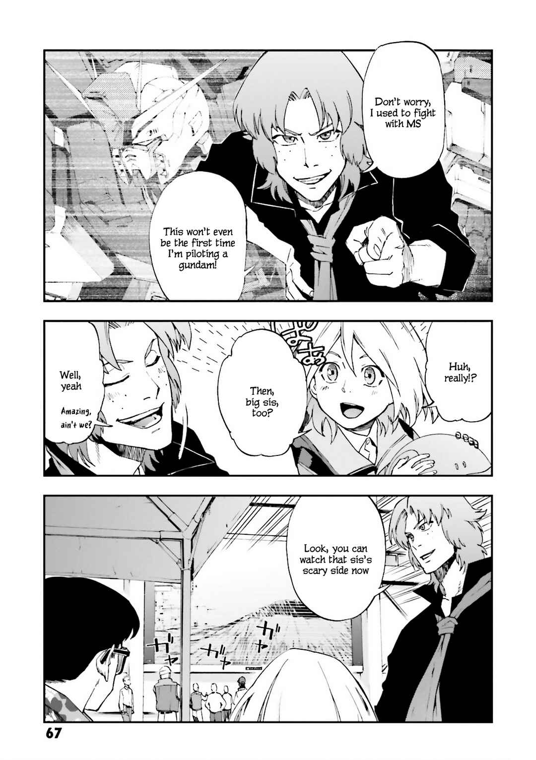 Page 7 Chapter 22 Mobile Suit Gundam U.C.0096 - Last Sun