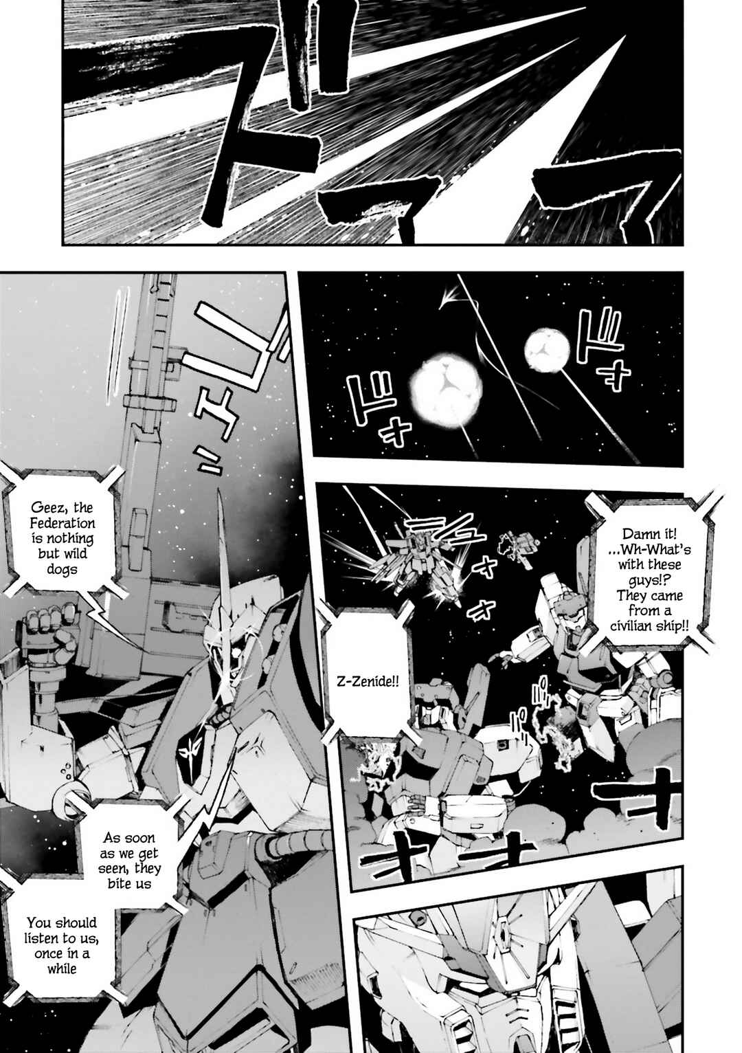 Page 35 Chapter 23 Mobile Suit Gundam U.C.0096 - Last Sun