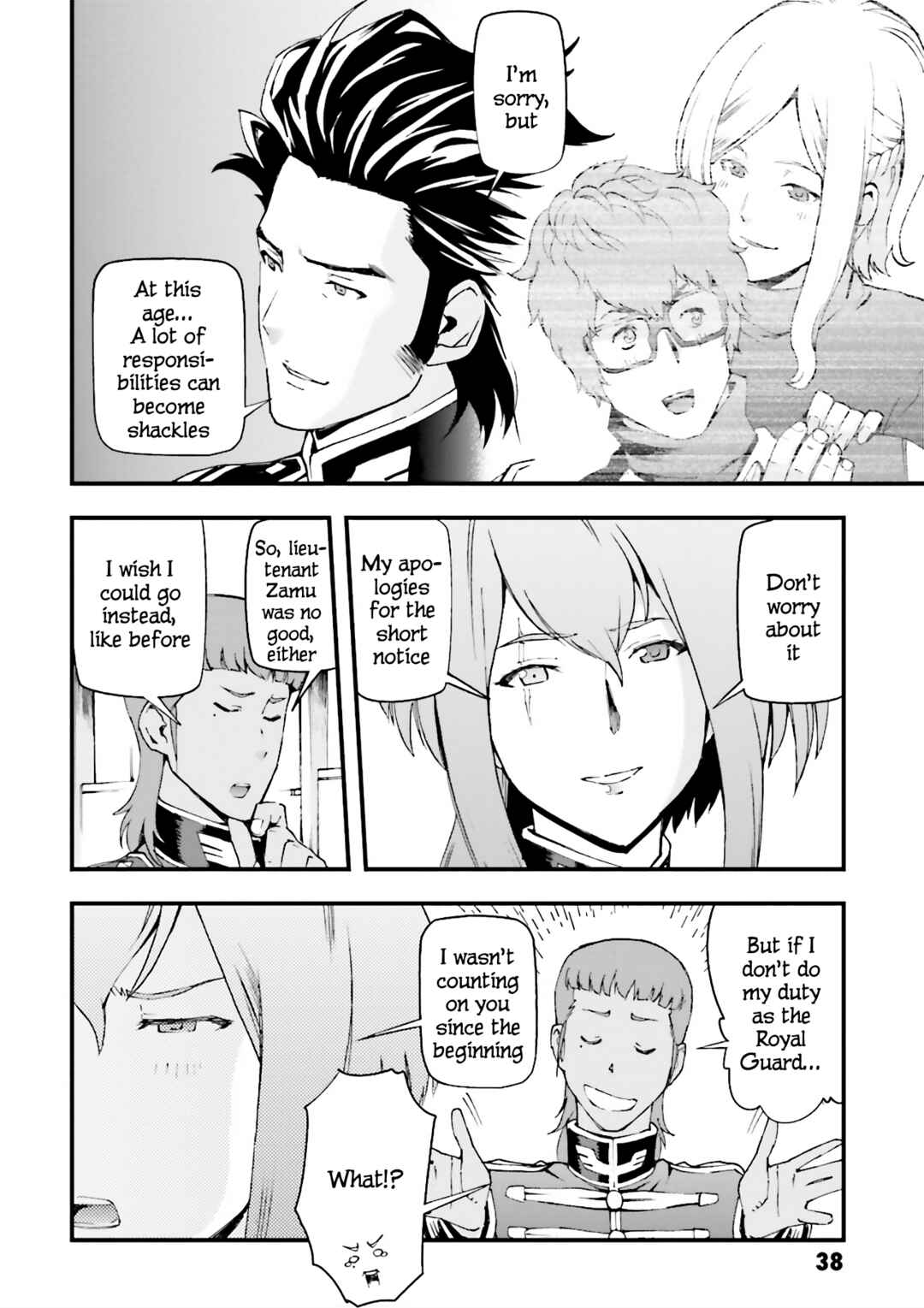Page 4 Chapter 6 Mobile Suit Gundam U.C.0096 - Last Sun