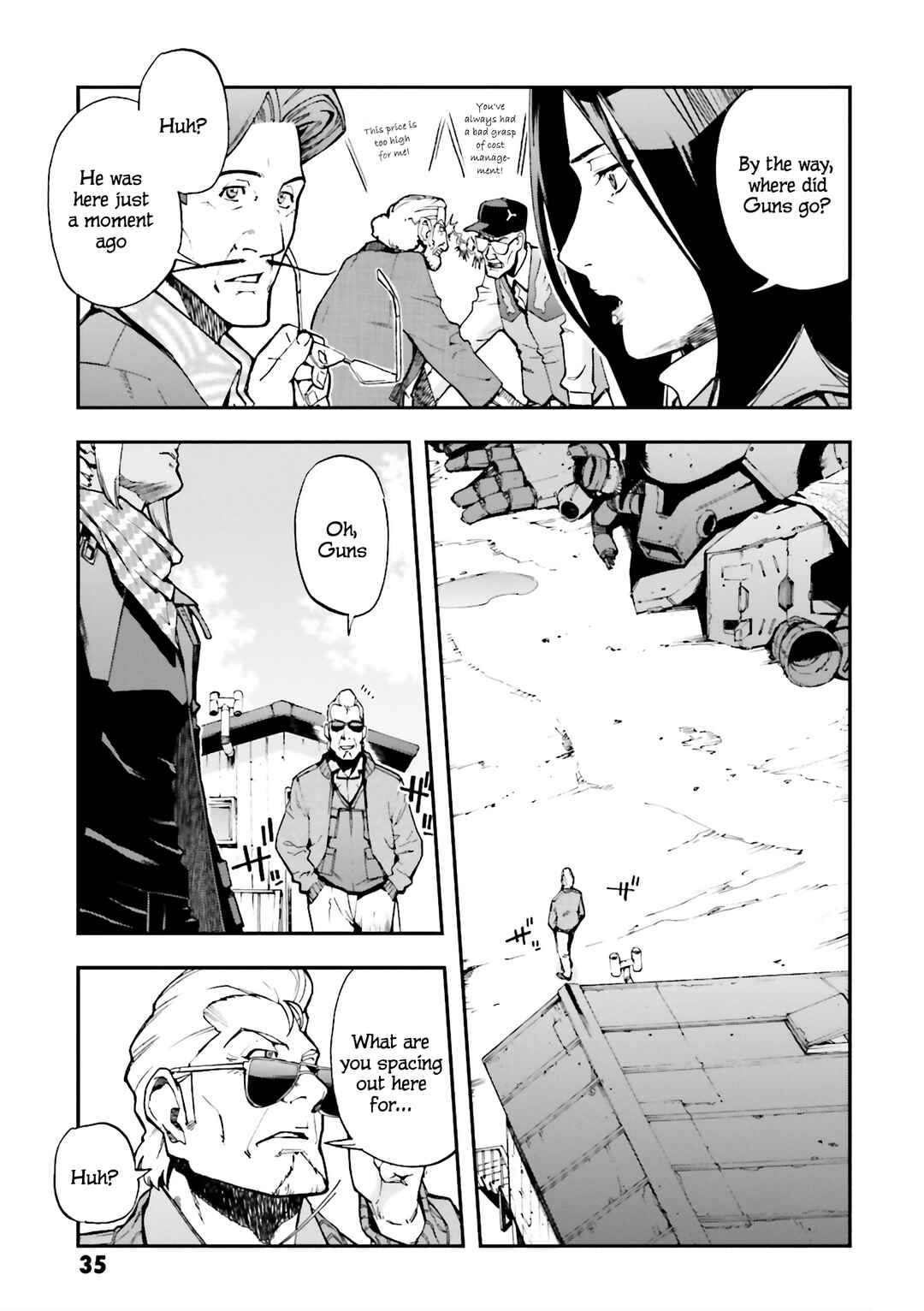 Page 11 Chapter 21 Mobile Suit Gundam U.C.0096 - Last Sun