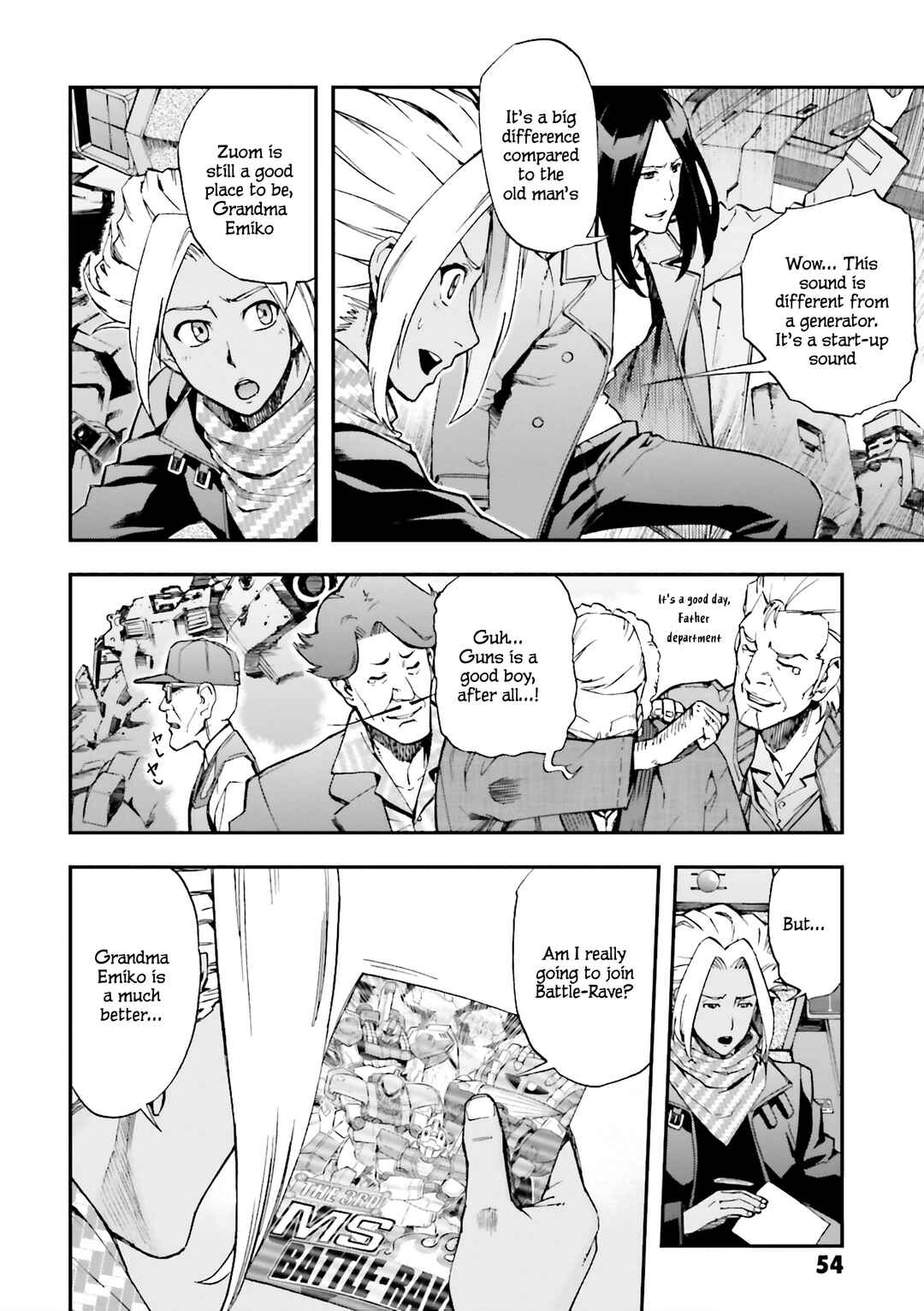 Page 30 Chapter 21 Mobile Suit Gundam U.C.0096 - Last Sun