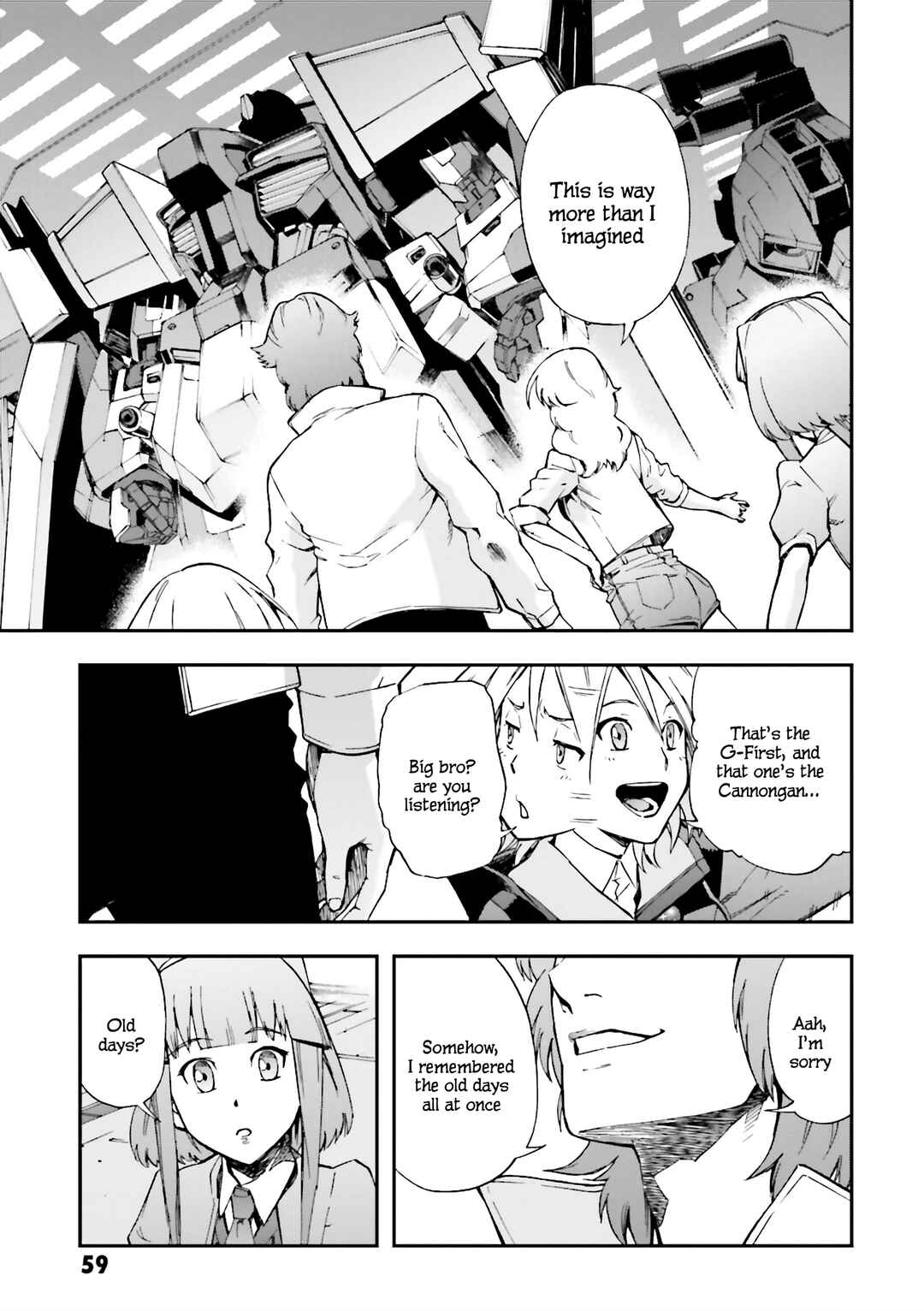Page 35 Chapter 21 Mobile Suit Gundam U.C.0096 - Last Sun