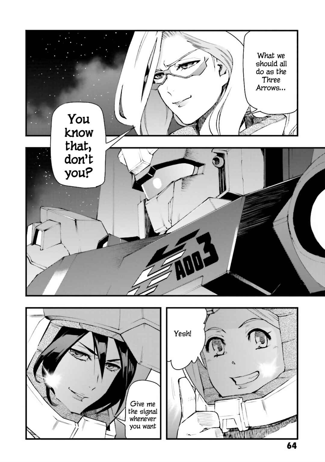Page 28 Chapter 16 Mobile Suit Gundam U.C.0096 - Last Sun