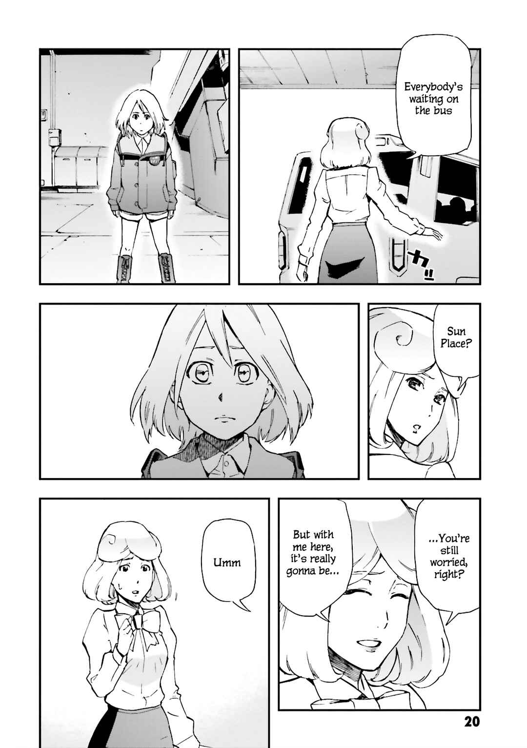 Page 22 Chapter 20 Mobile Suit Gundam U.C.0096 - Last Sun
