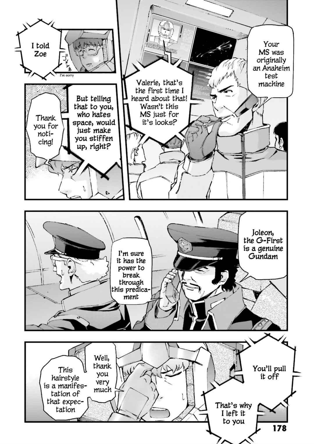 Page 13 Chapter 4 Mobile Suit Gundam U.C.0096 - Last Sun