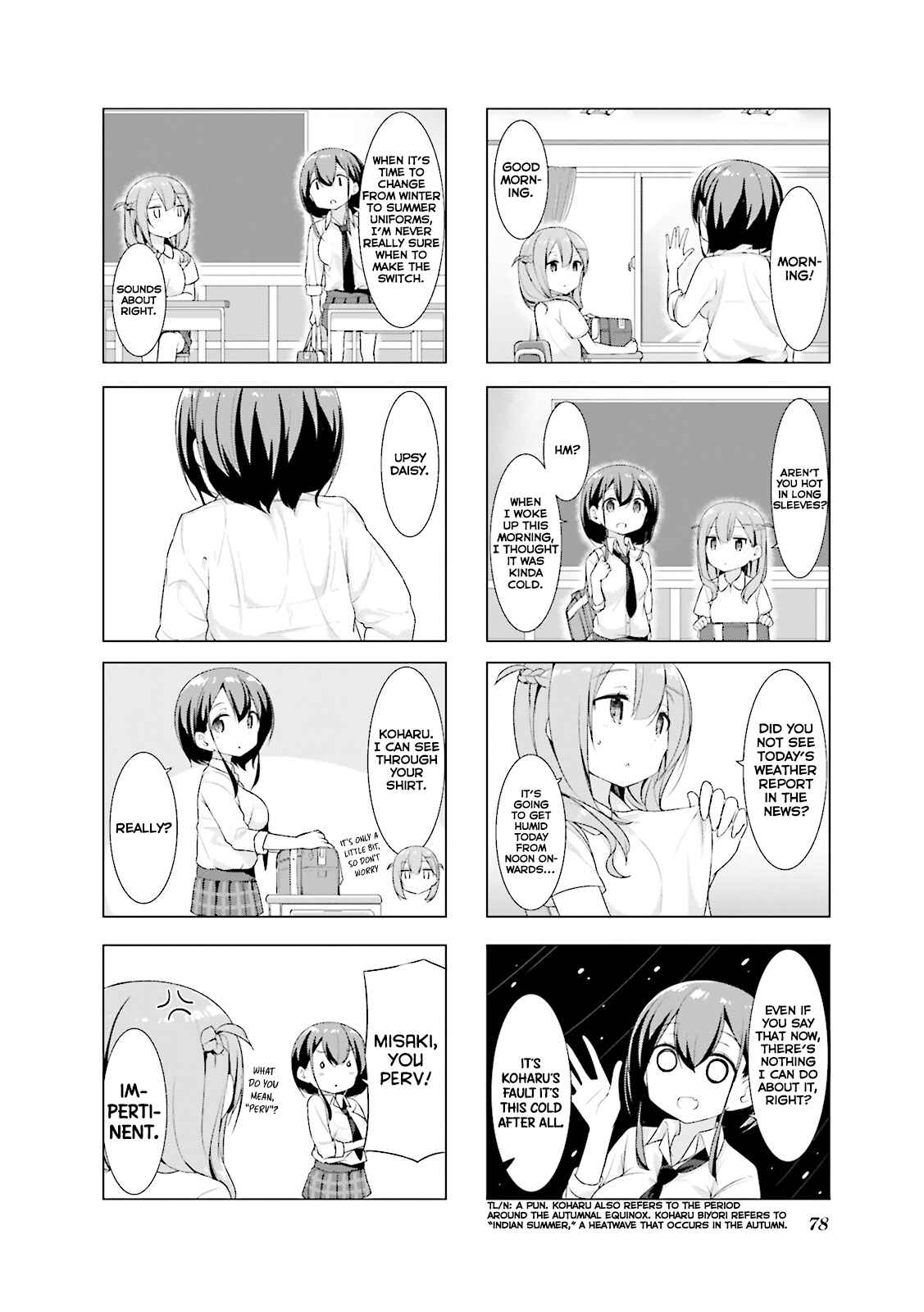 Page 3 Chapter 9 Koharu Biyori.