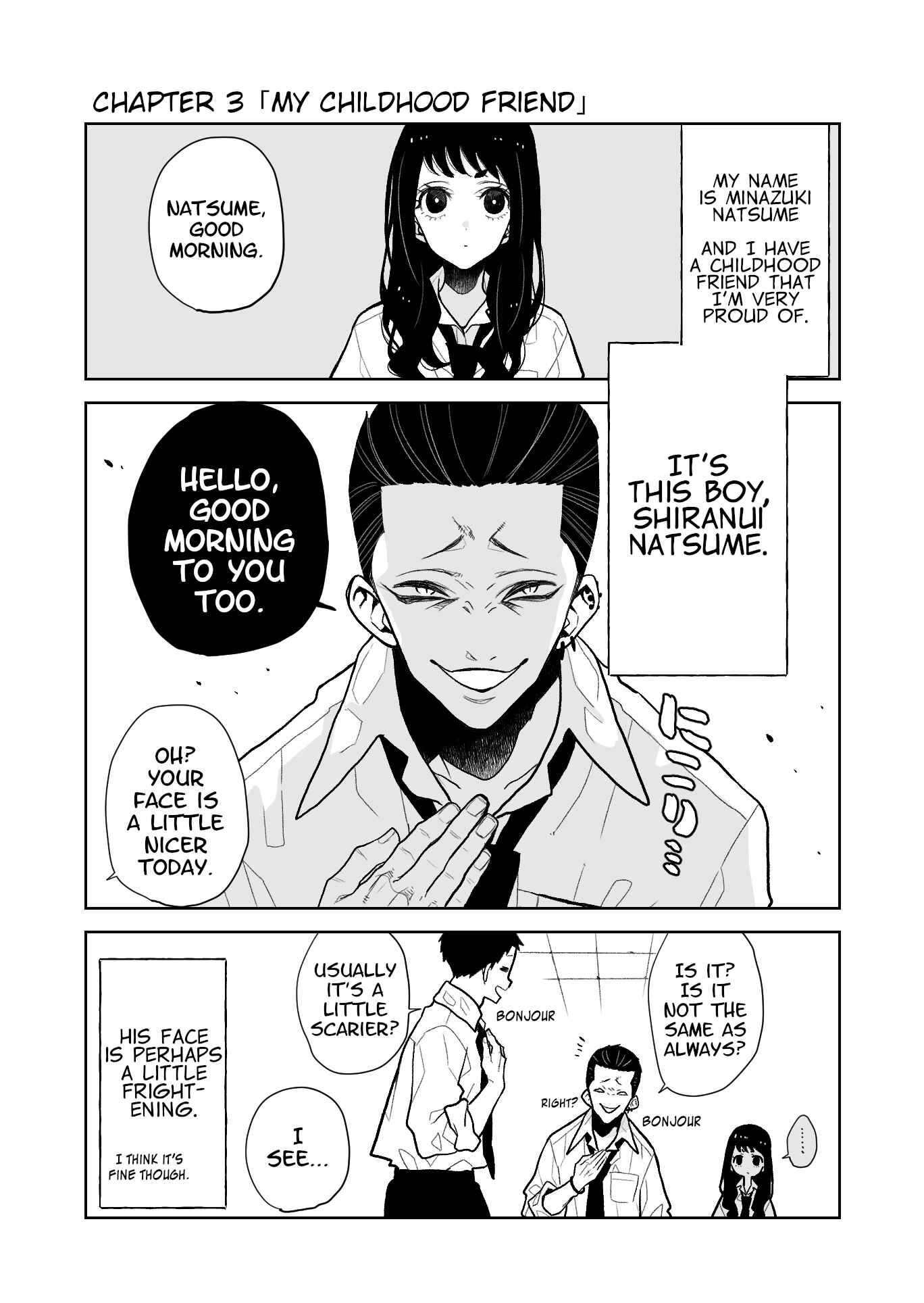 Page 1 Chapter 3 Natsume to Natsume (Pre-Serialization)
