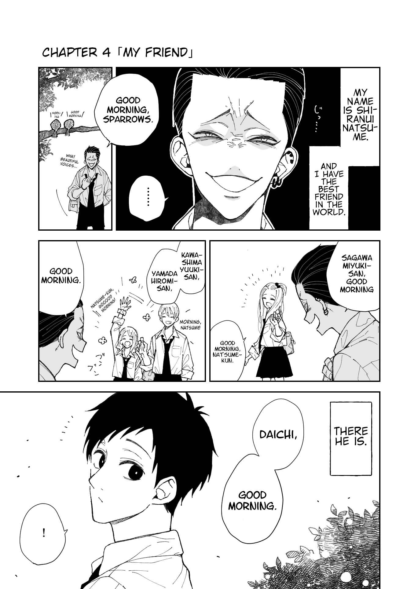 Page 1 Chapter 4 Natsume to Natsume (Pre-Serialization)