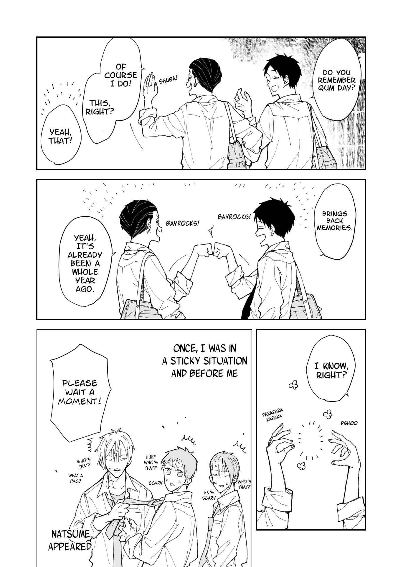 Page 6 Chapter 4 Natsume to Natsume (Pre-Serialization)