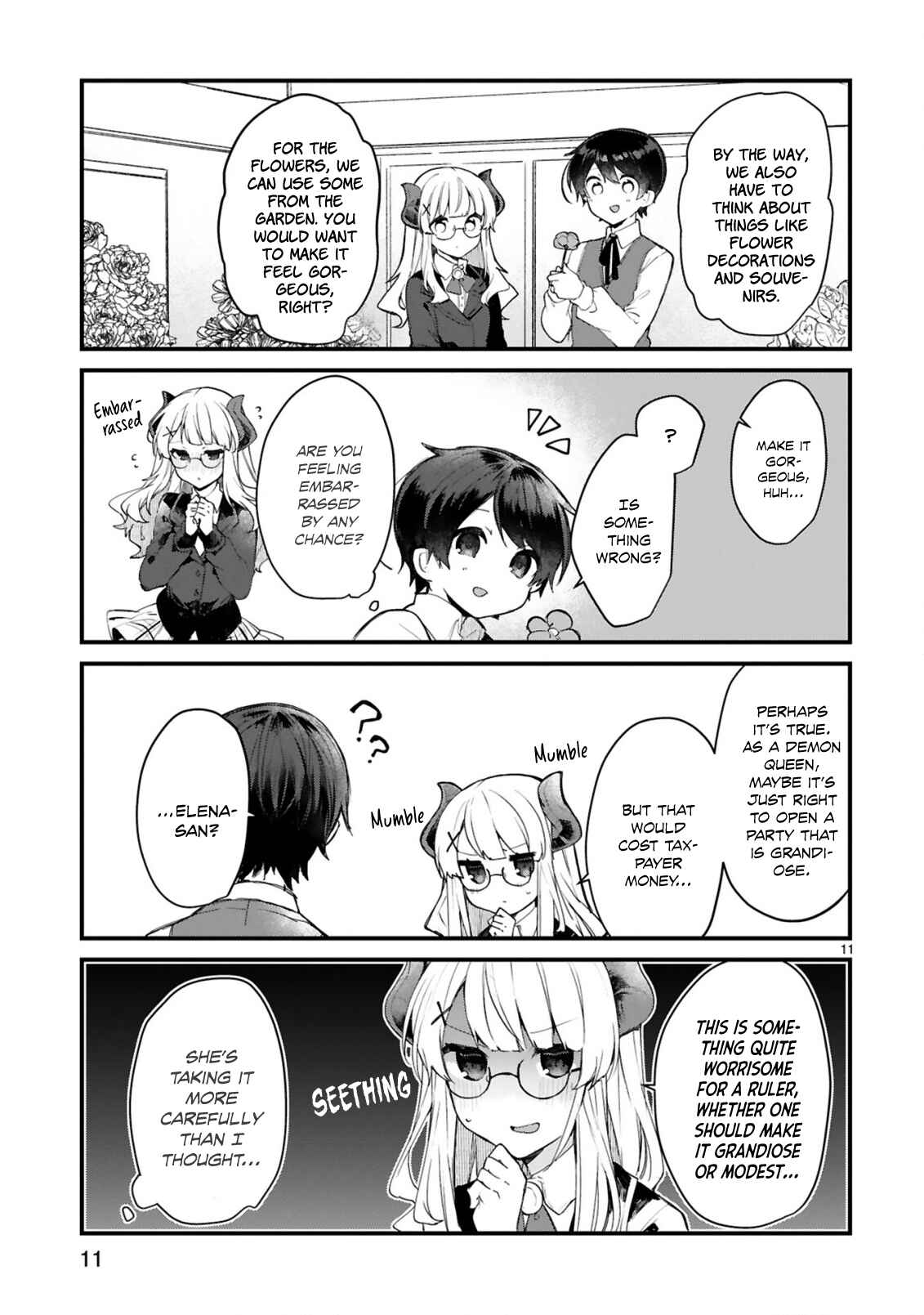 Page 12 Chapter 11 Maou-sama to Kekkon shitai