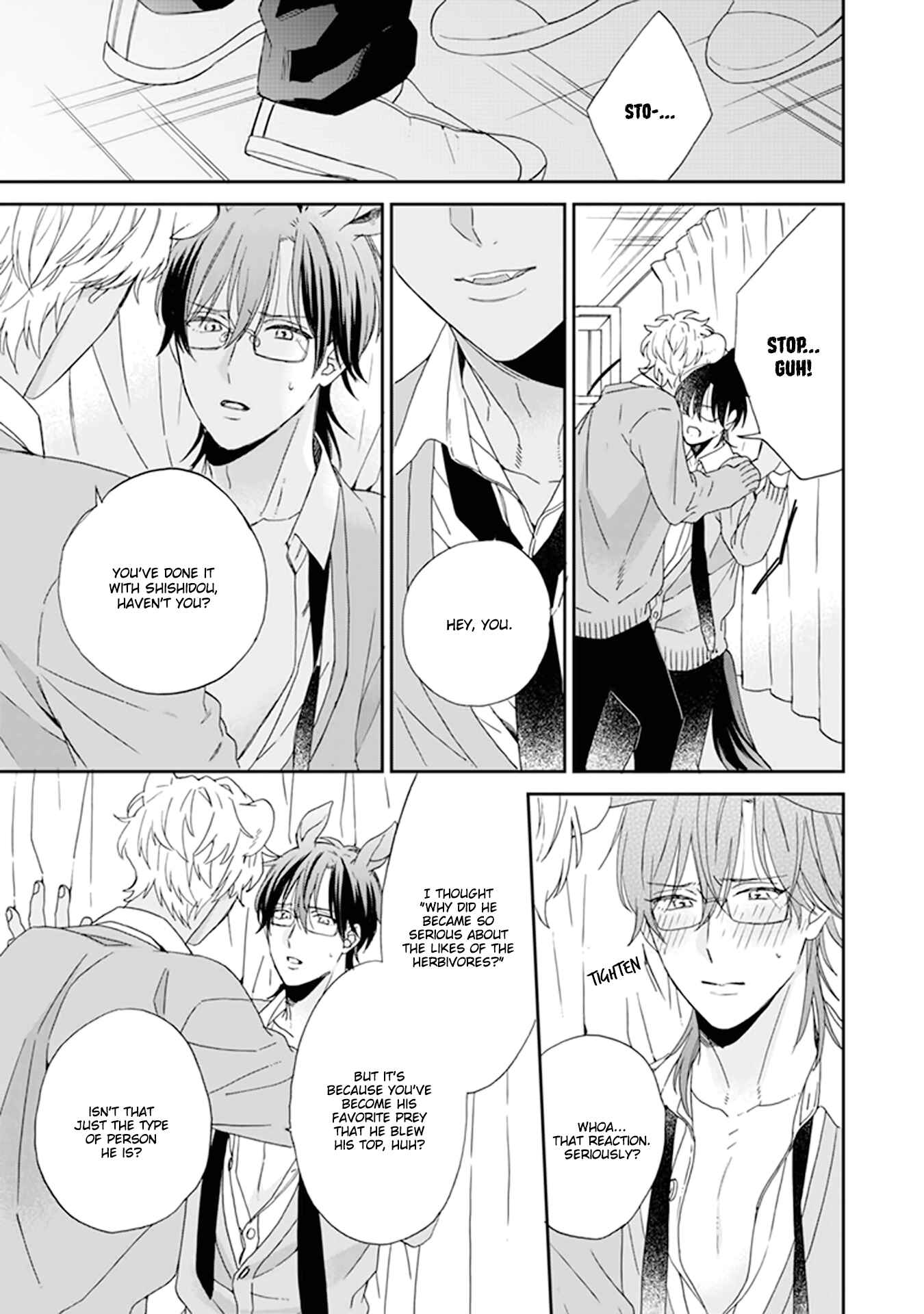 Page 22 Chapter 5 Thoroughbred wa Nabikanai