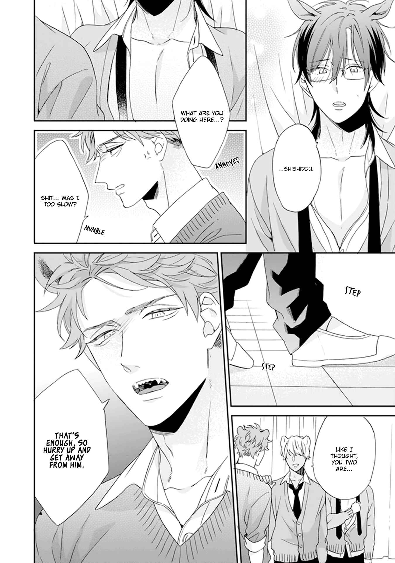 Page 25 Chapter 5 Thoroughbred wa Nabikanai
