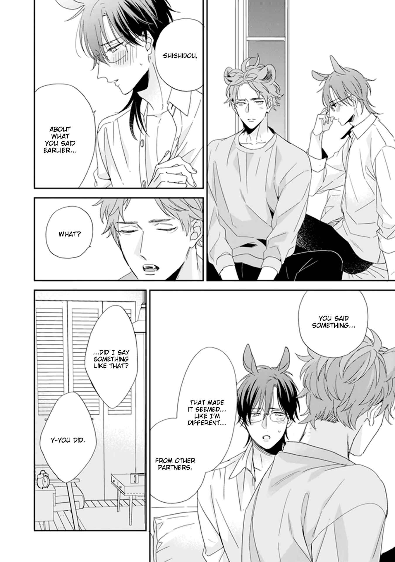 Page 3 Chapter 5 Thoroughbred wa Nabikanai