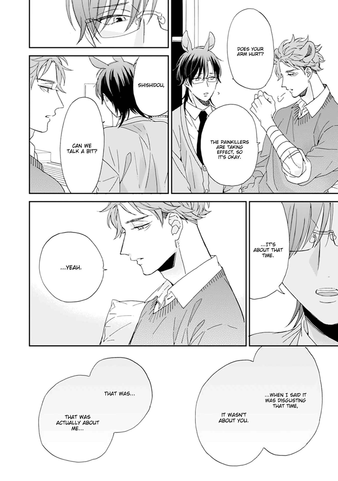 Page 37 Chapter 5 Thoroughbred wa Nabikanai