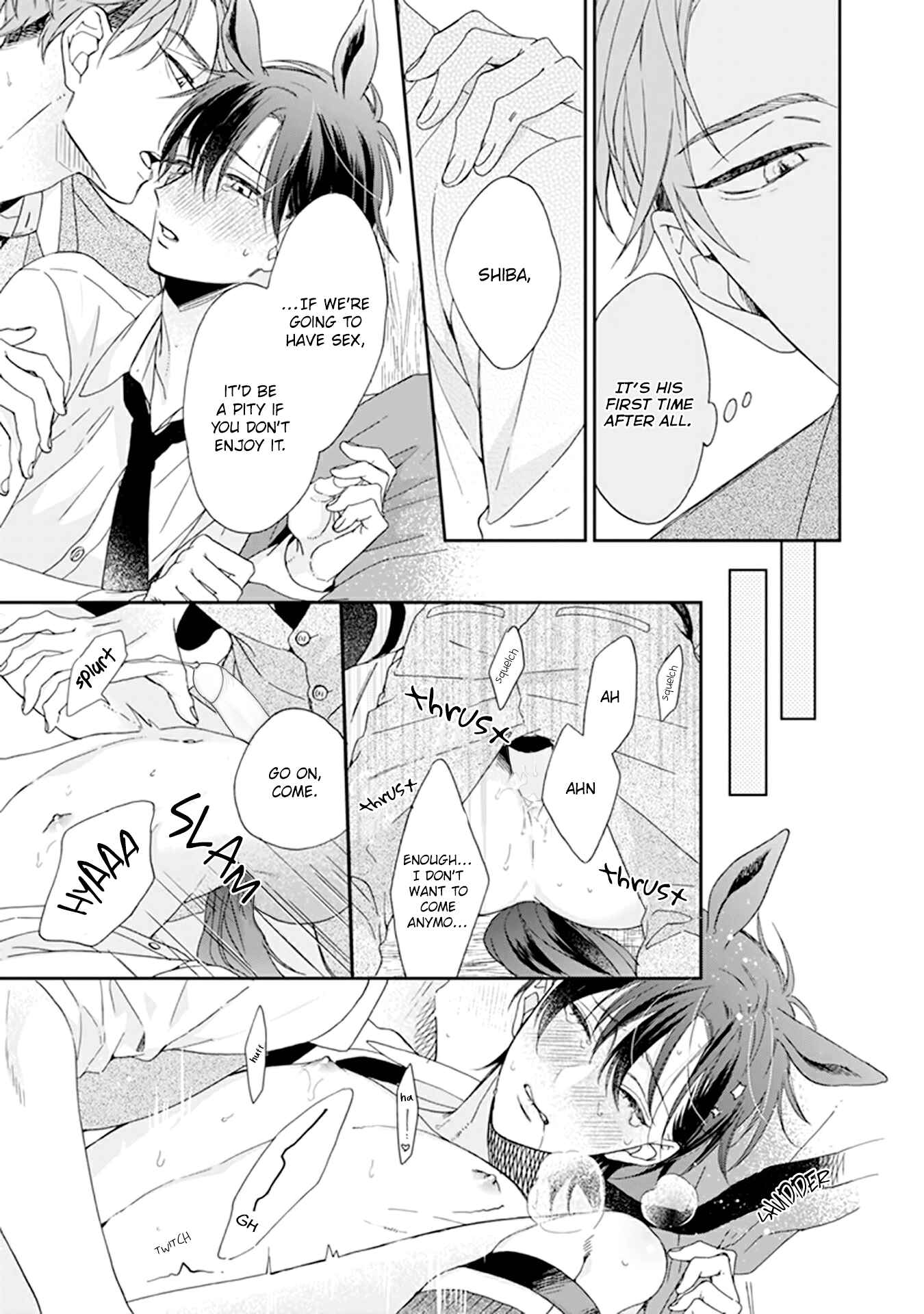 Page 28 Chapter 2 Thoroughbred wa Nabikanai