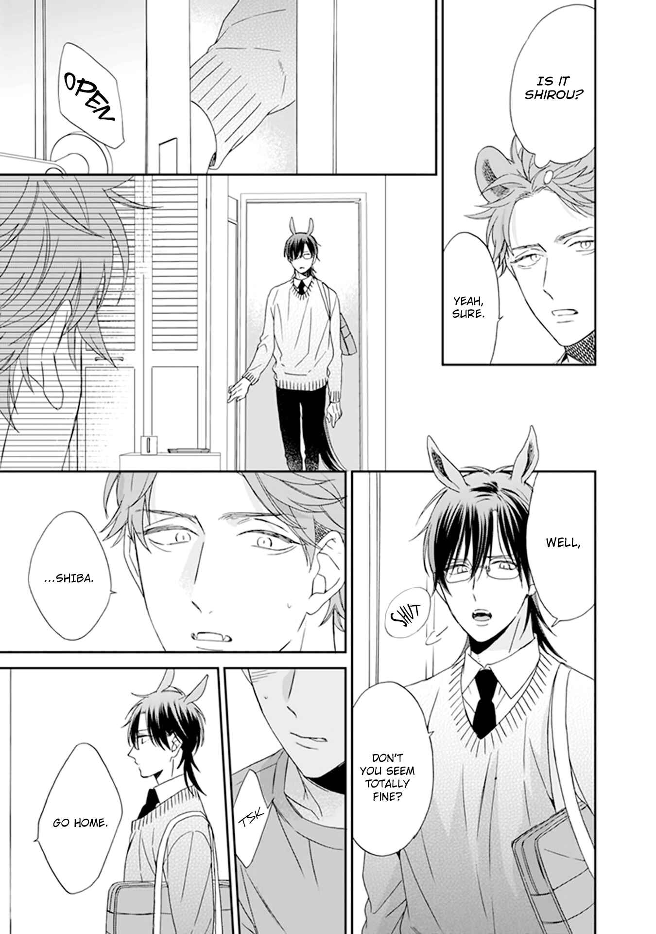 Page 19 Chapter 4 Thoroughbred wa Nabikanai