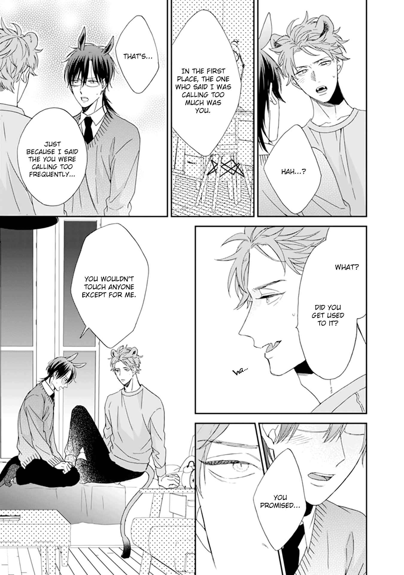 Page 21 Chapter 4 Thoroughbred wa Nabikanai