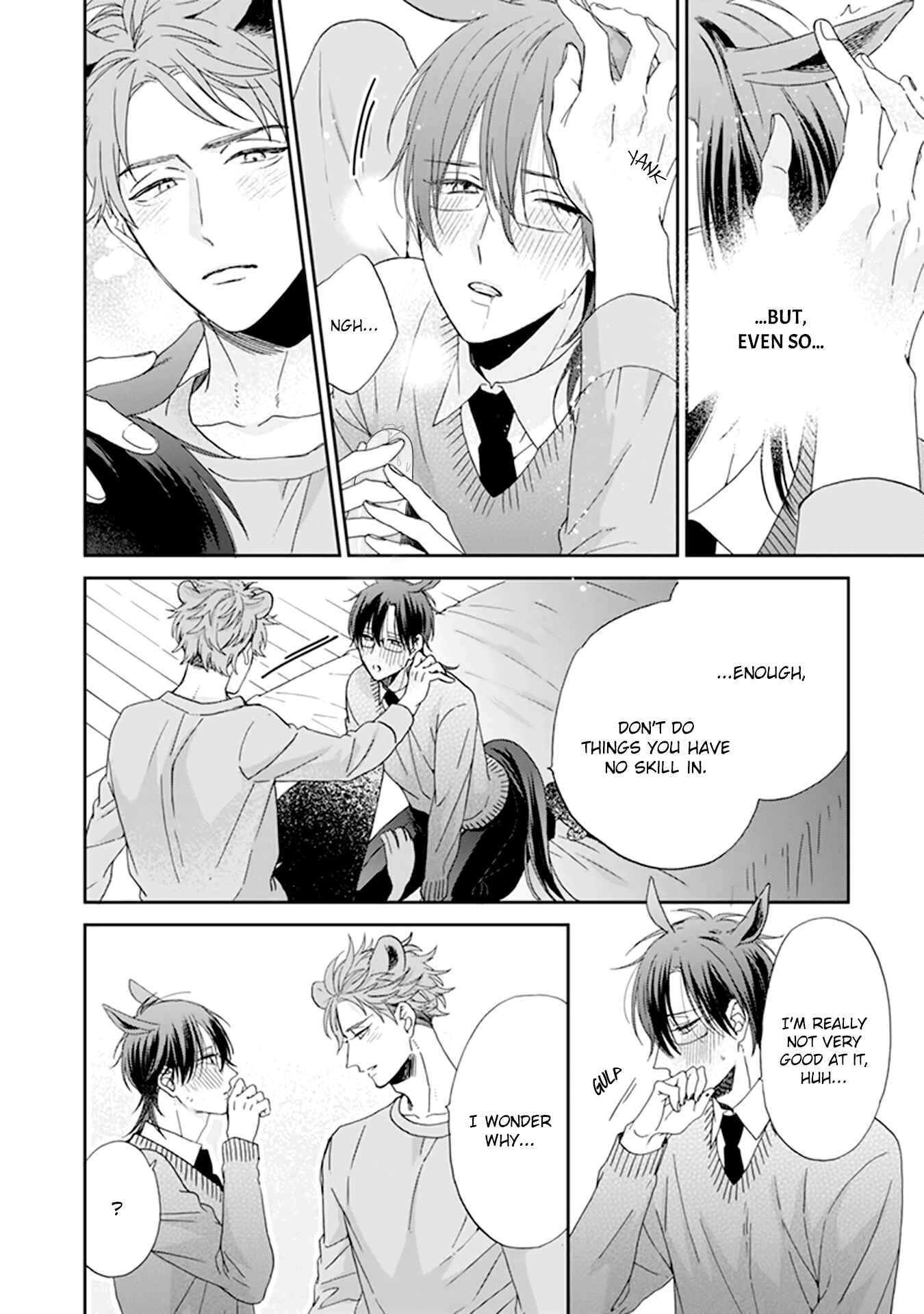 Page 24 Chapter 4 Thoroughbred wa Nabikanai