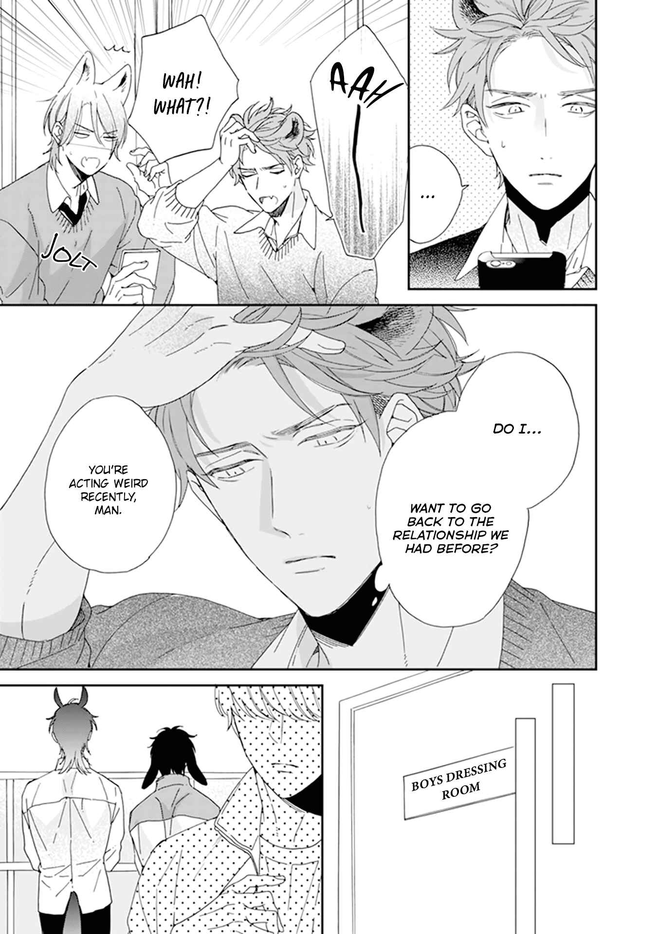 Page 3 Chapter 4 Thoroughbred wa Nabikanai