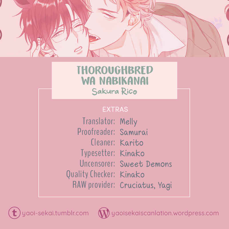 Page 1 Chapter 5.5 Thoroughbred wa Nabikanai