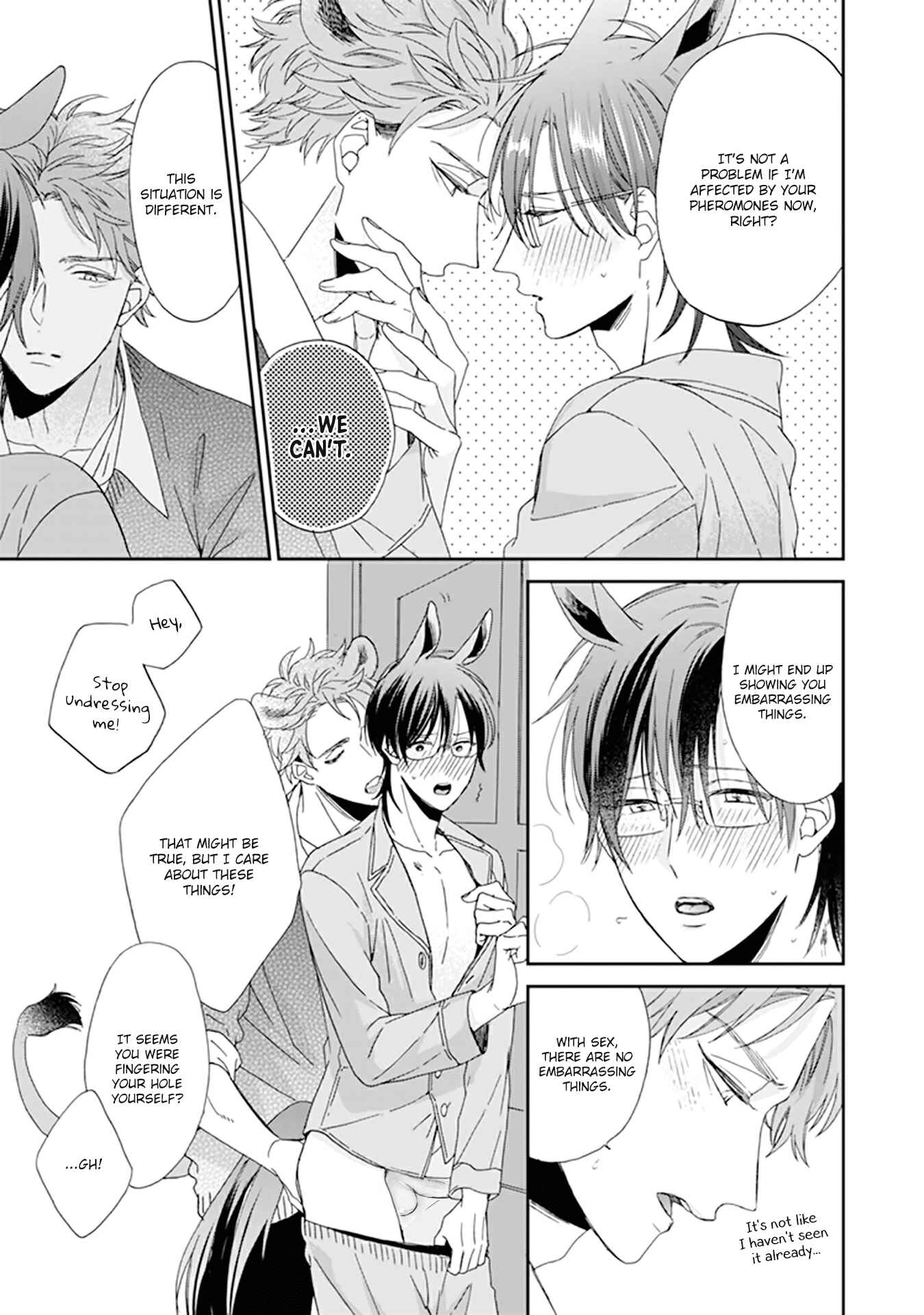 Page 6 Chapter 5.5 Thoroughbred wa Nabikanai