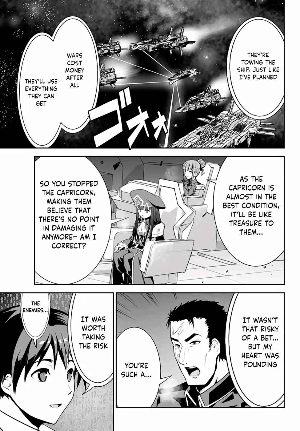 Page 10 Chapter 4 Unparalleled Path - Reincarnated as the AI for a Space Battleship