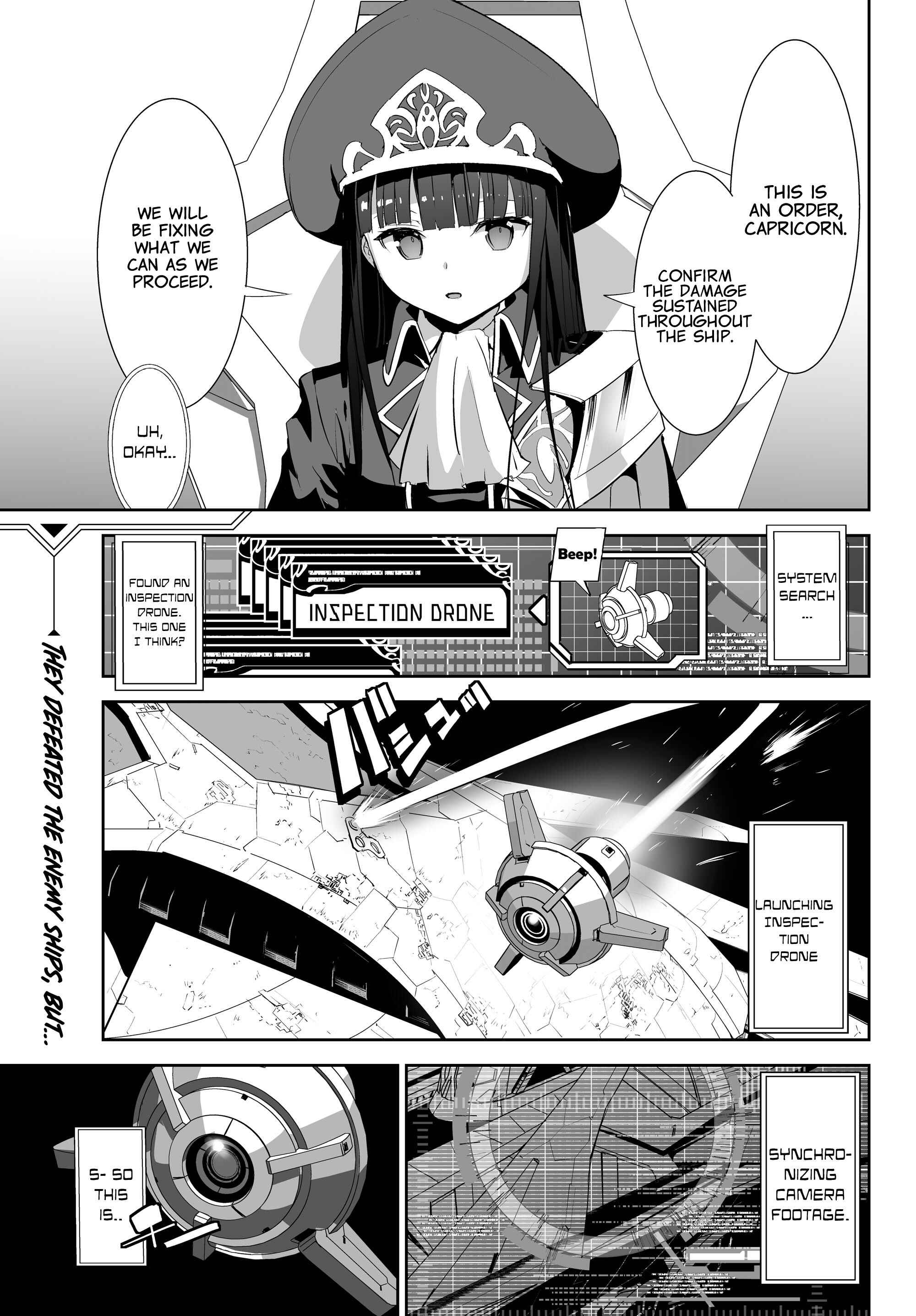 Page 1 Chapter 2 Unparalleled Path - Reincarnated as the AI for a Space Battleship