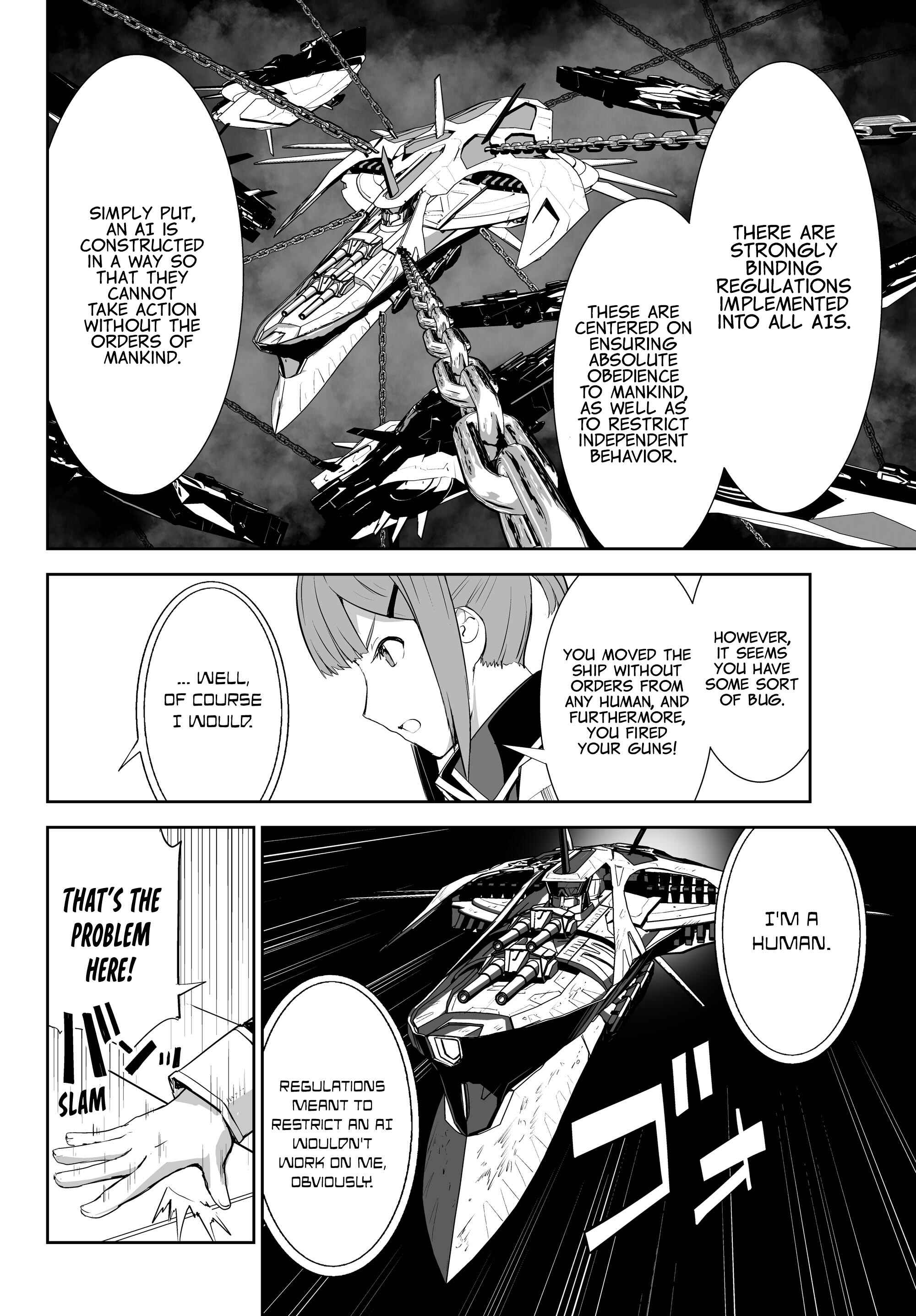 Page 15 Chapter 2 Unparalleled Path - Reincarnated as the AI for a Space Battleship