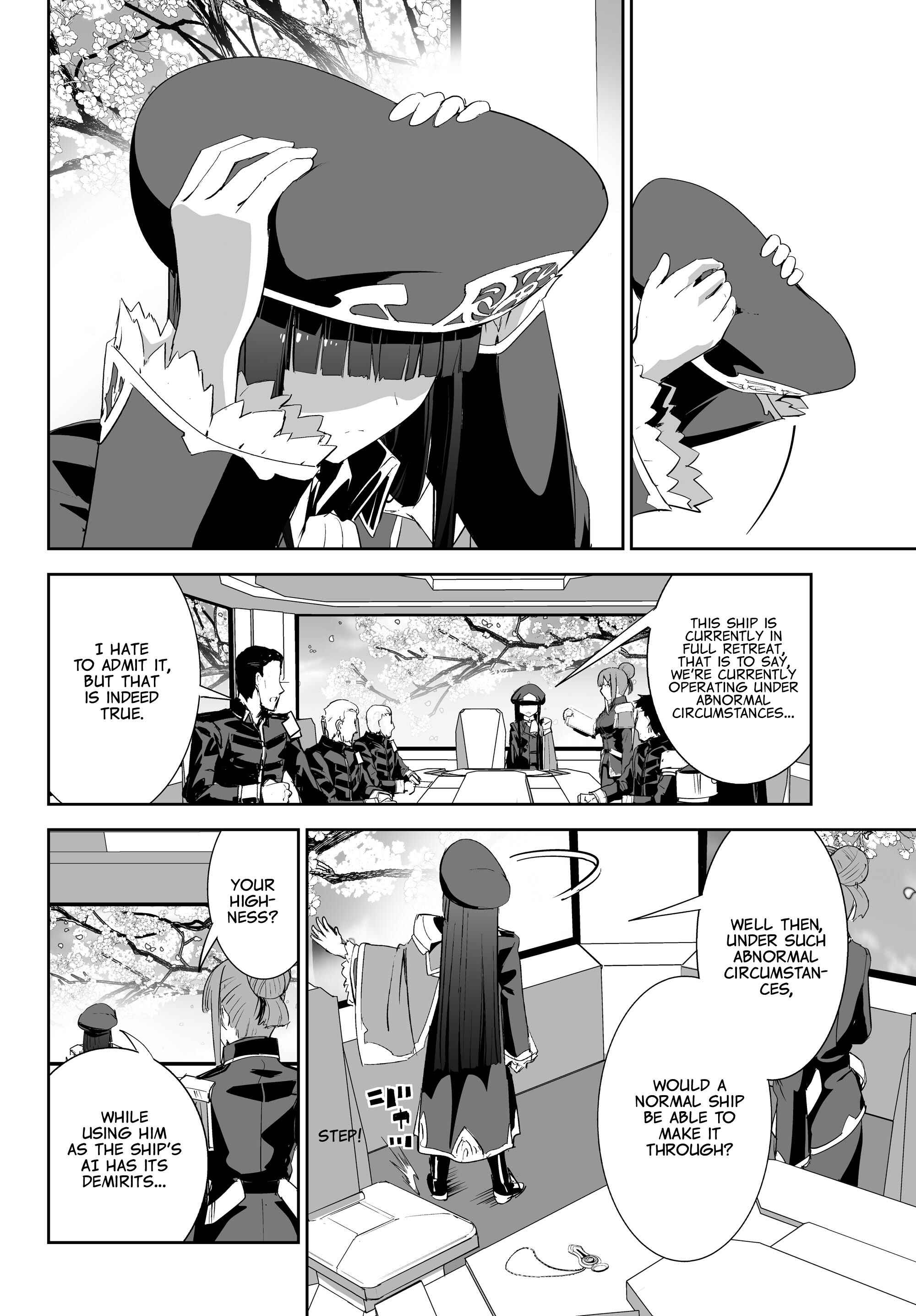 Page 21 Chapter 2 Unparalleled Path - Reincarnated as the AI for a Space Battleship