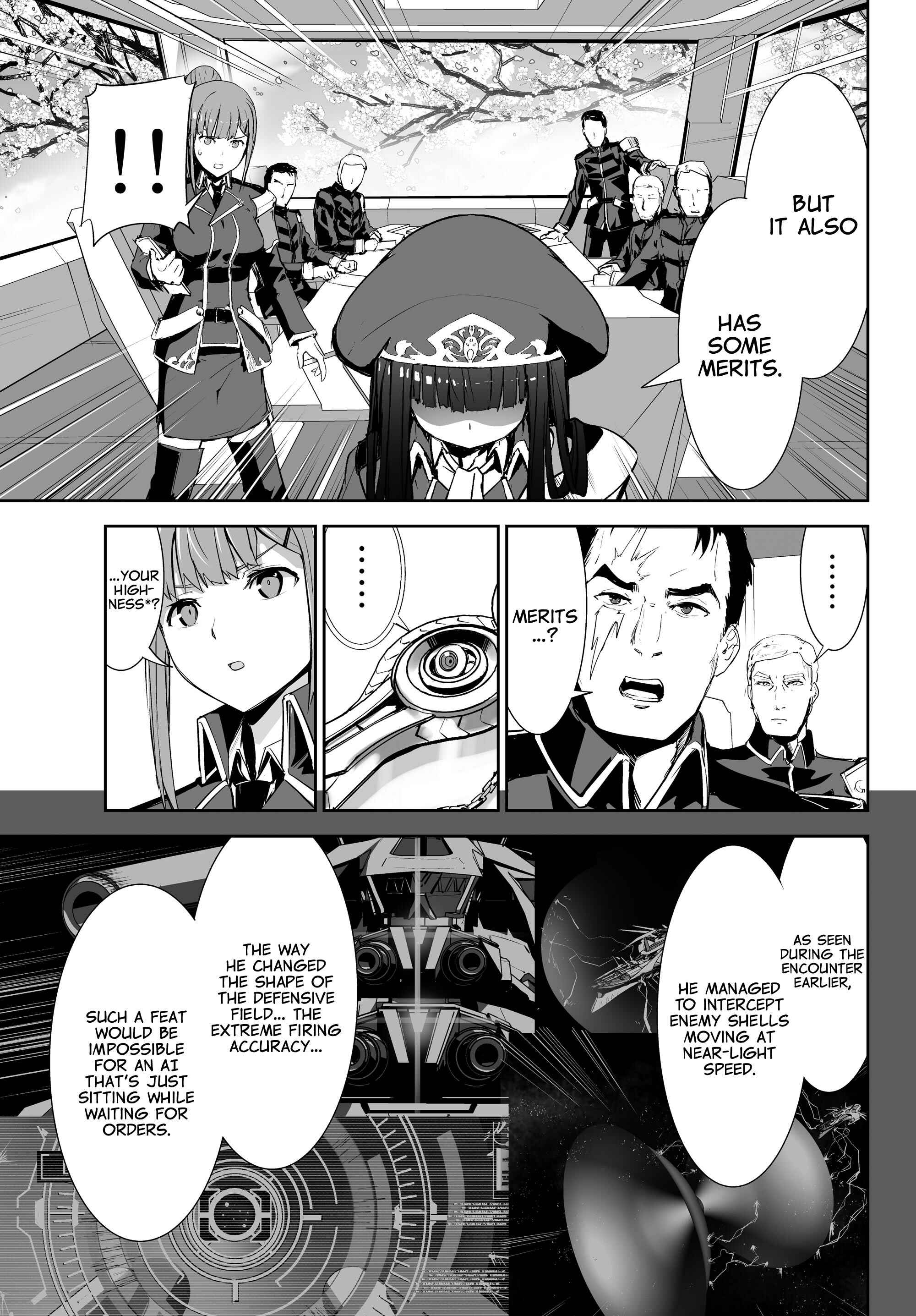Page 22 Chapter 2 Unparalleled Path - Reincarnated as the AI for a Space Battleship