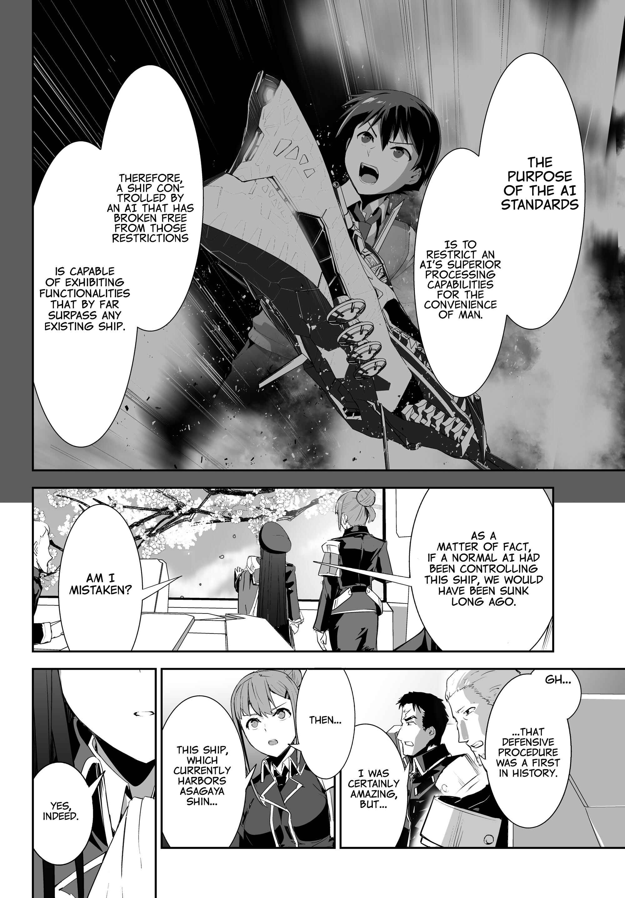 Page 23 Chapter 2 Unparalleled Path - Reincarnated as the AI for a Space Battleship