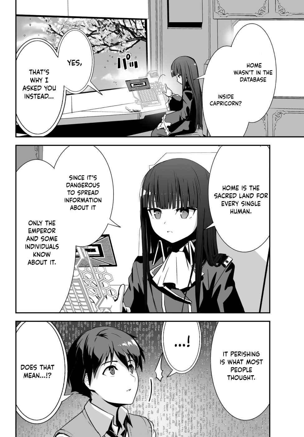 Page 24 Chapter 7 Unparalleled Path - Reincarnated as the AI for a Space Battleship