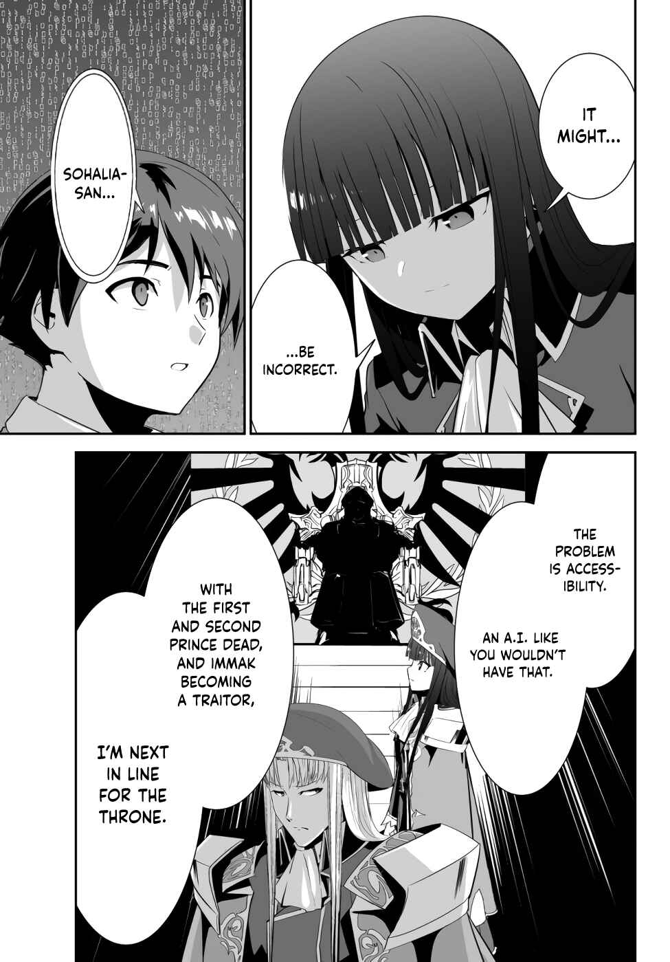 Page 25 Chapter 7 Unparalleled Path - Reincarnated as the AI for a Space Battleship