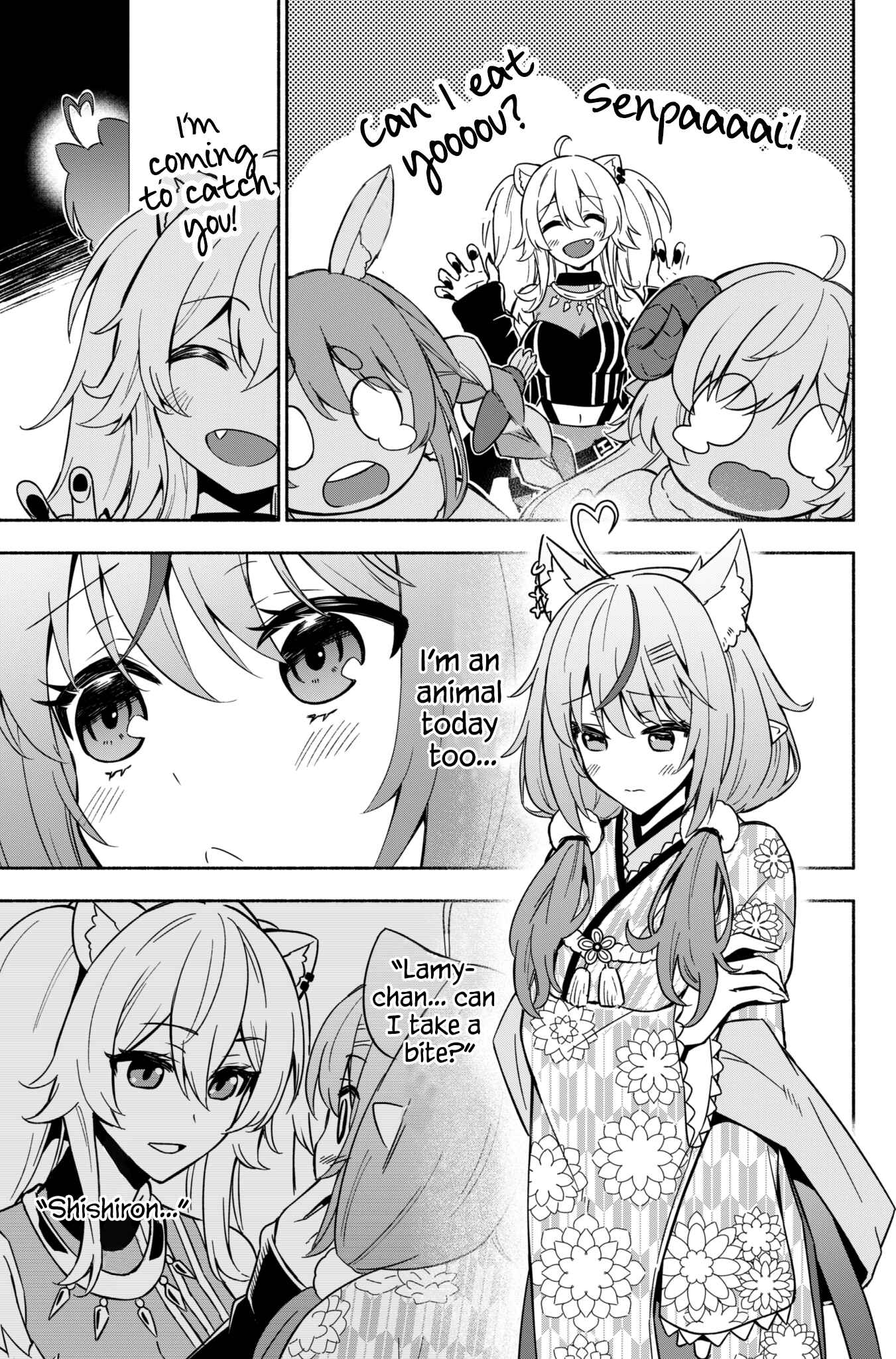Page 1 Chapter 48 Hololive - Matsubara Tsuyoshis Twitter Shorts