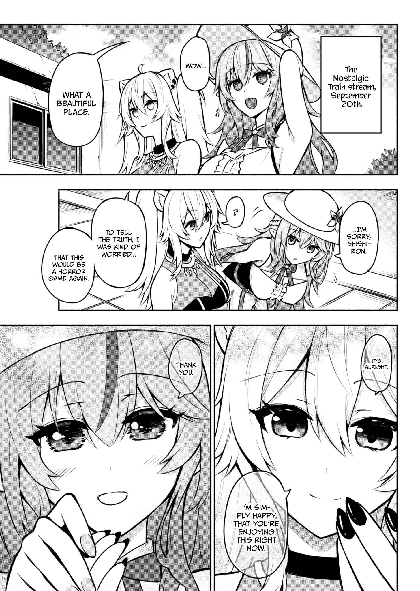 Page 1 Chapter 24 Hololive - Matsubara Tsuyoshis Twitter Shorts