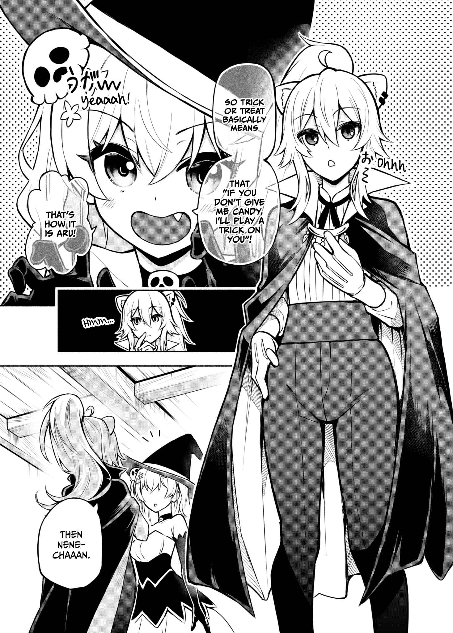 Page 1 Chapter 20 Hololive - Matsubara Tsuyoshis Twitter Shorts