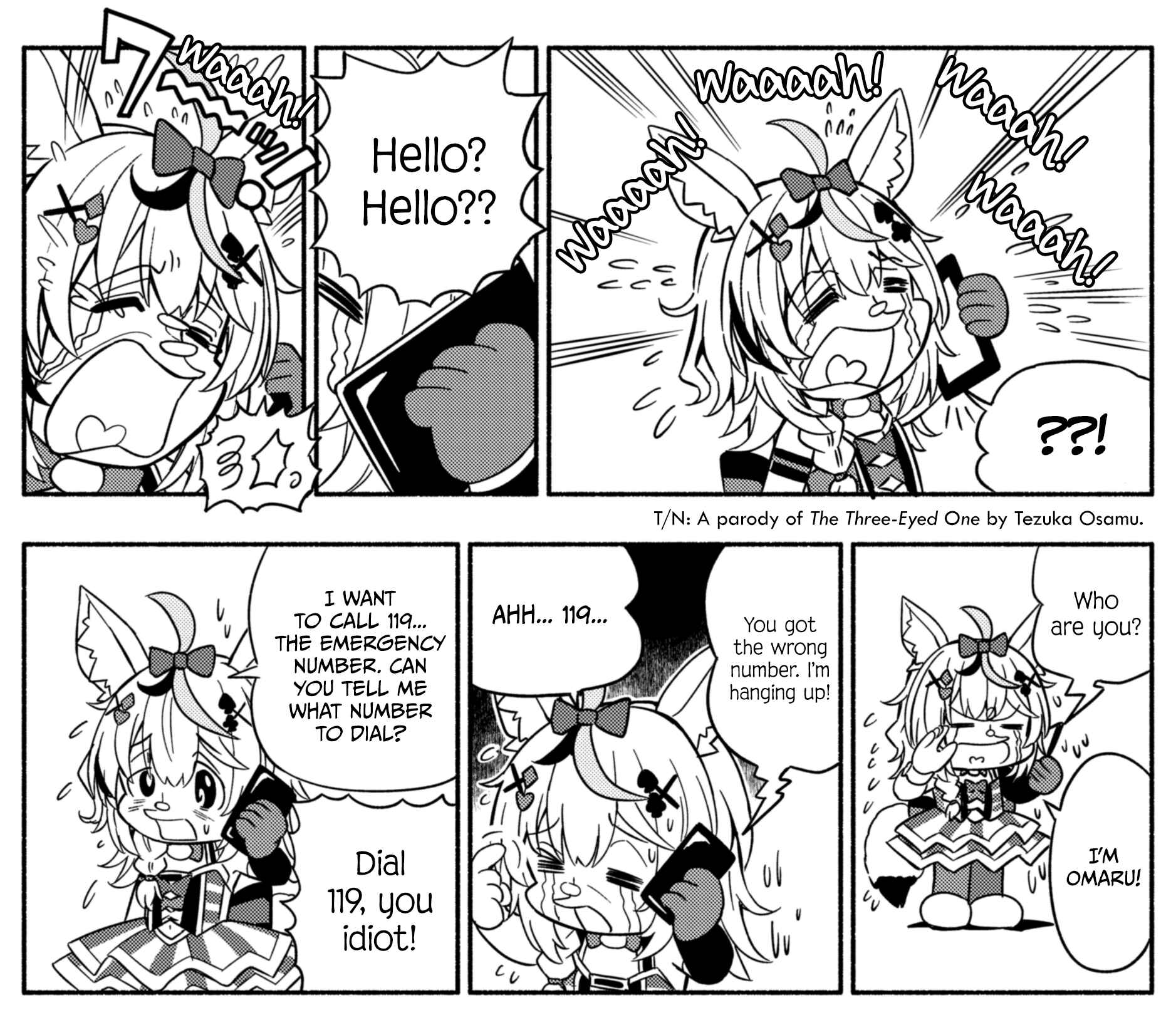 Page 1 Chapter 45 Hololive - Matsubara Tsuyoshis Twitter Shorts