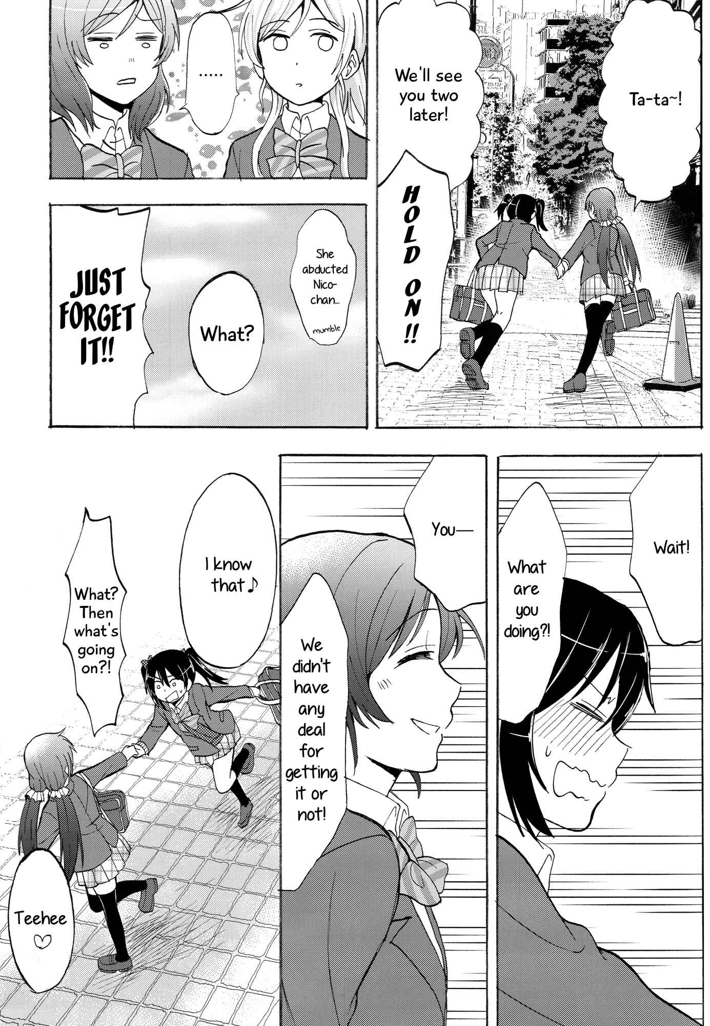 Page 25 Chapter 1 Love Live! - Anata to Akushu (Doujinshi)